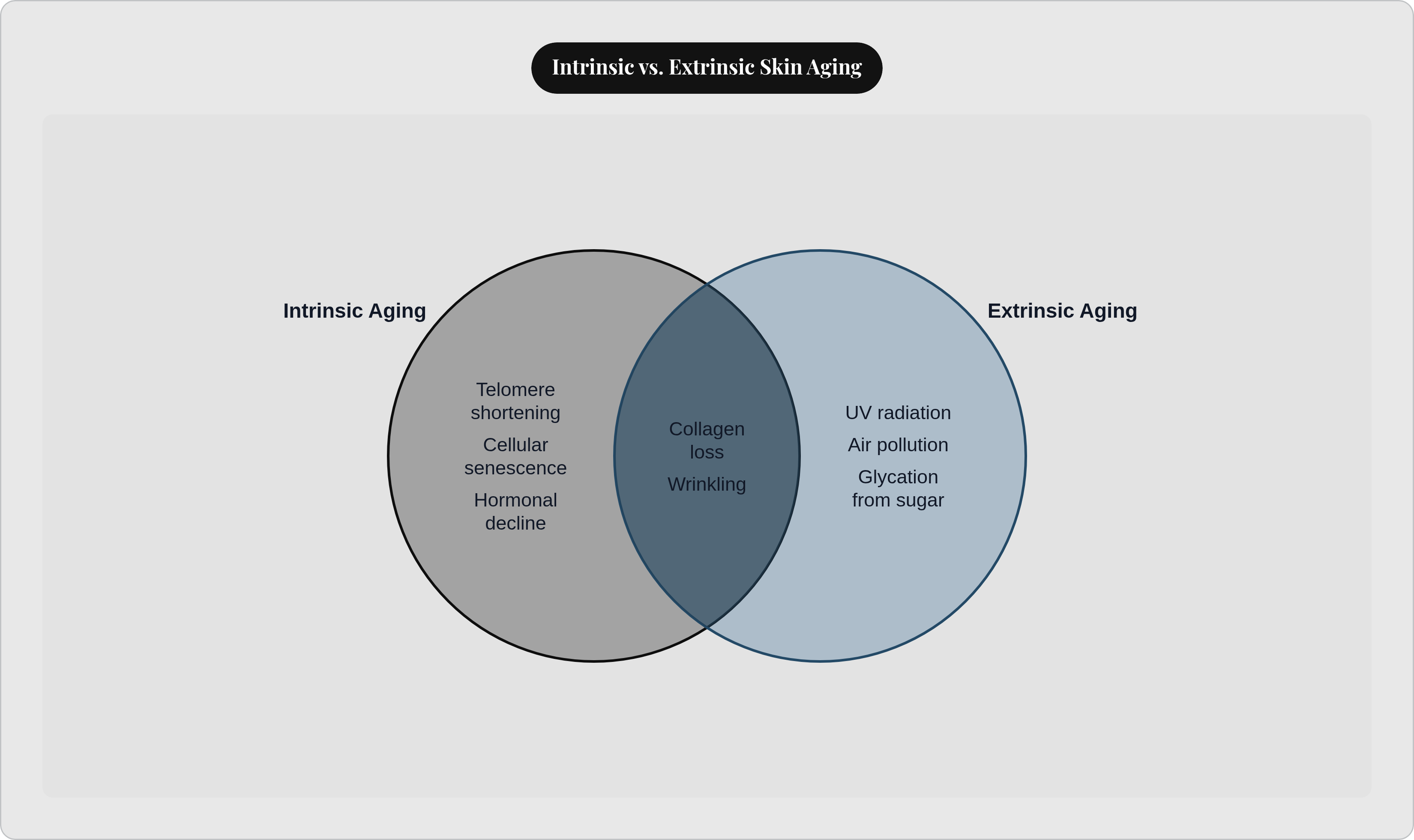 Intrinsic vs. Extrinsic Skin Aging