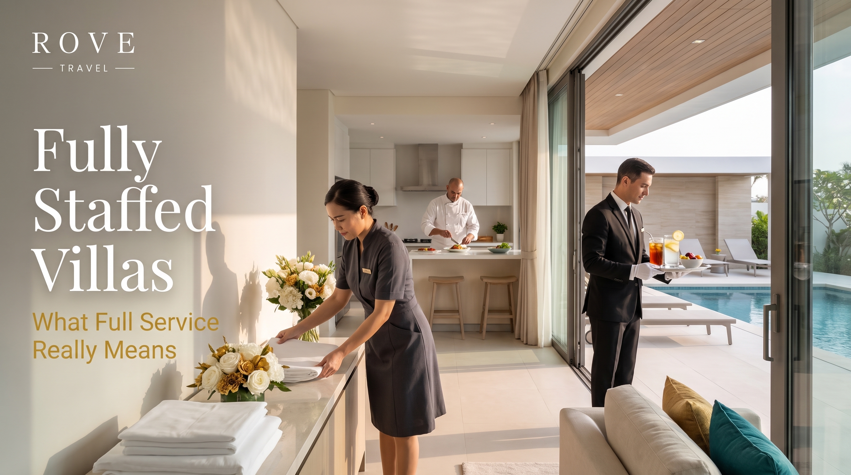 Cover illustration for “Fully Staffed Villas and What Full Service Means”