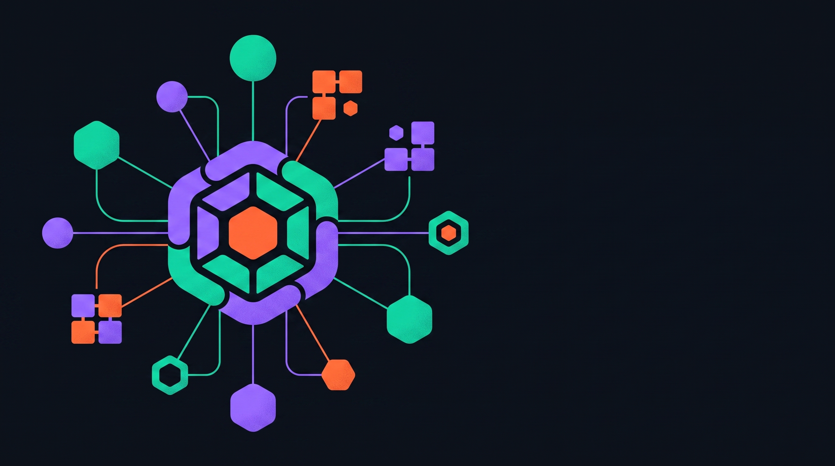Cover illustration for “Multi-Agent AI Architecture Design”