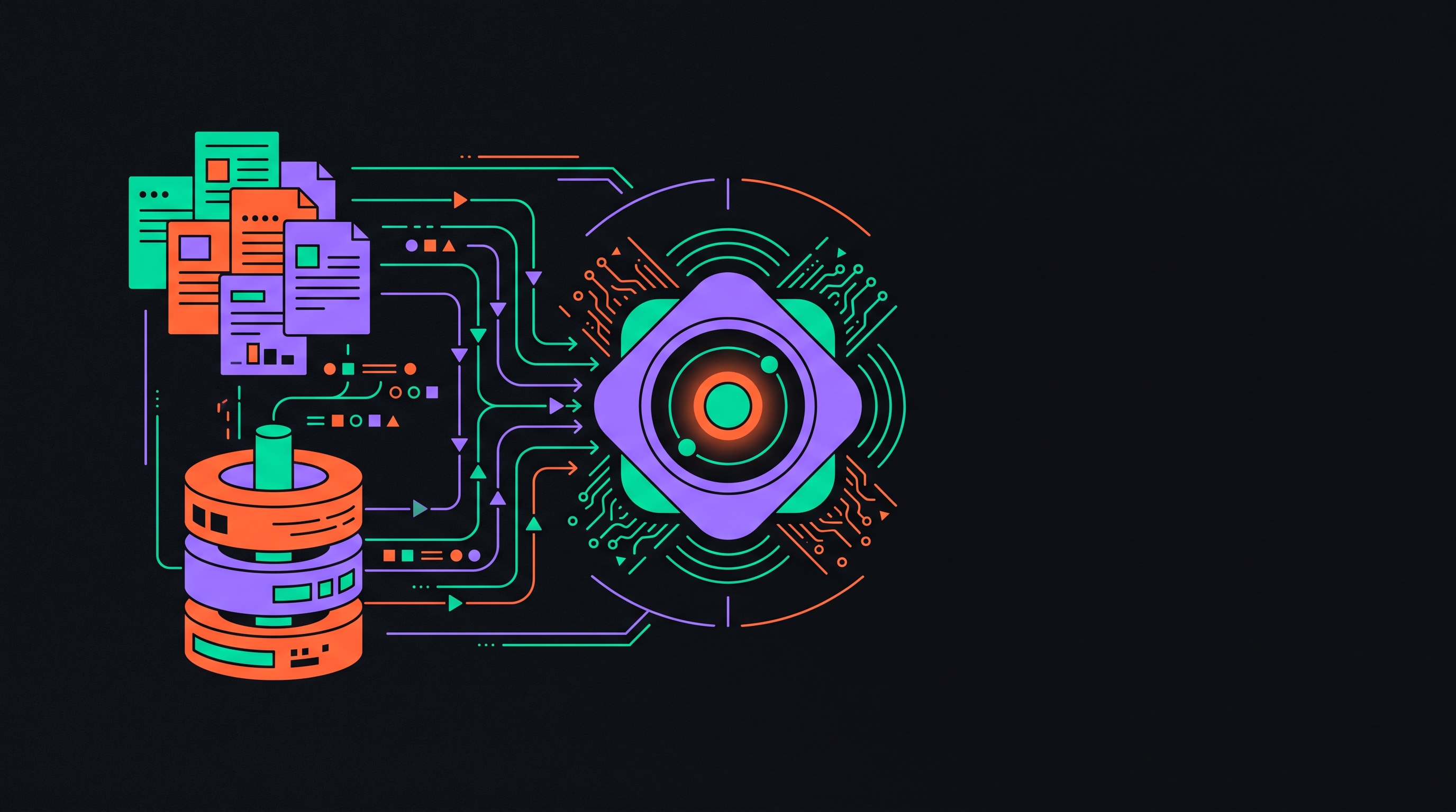 Cover illustration for “Retrieval Augmented Generation Best Practices”