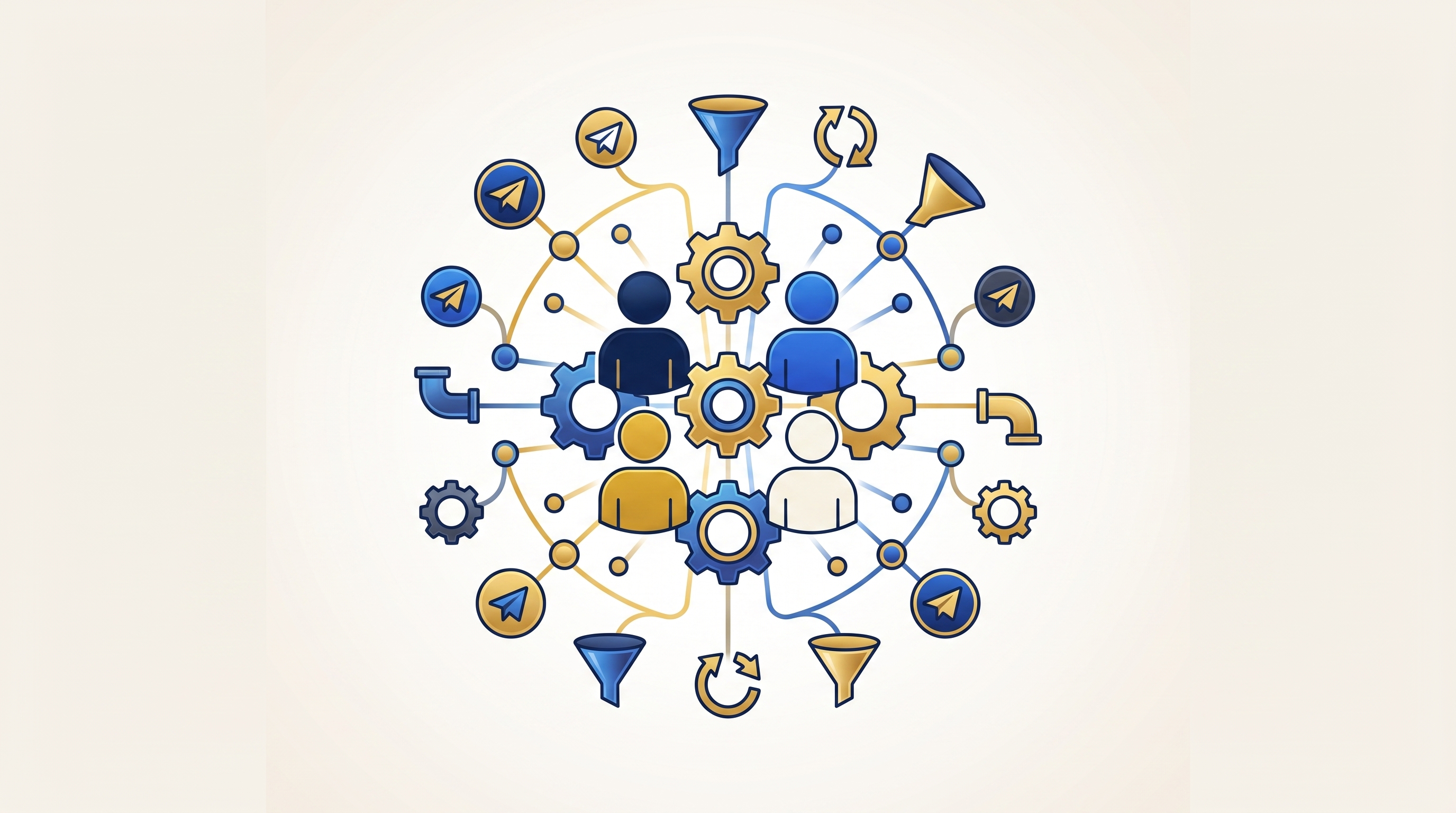 Cover illustration for “Marketing Automation Platforms for Small Teams”