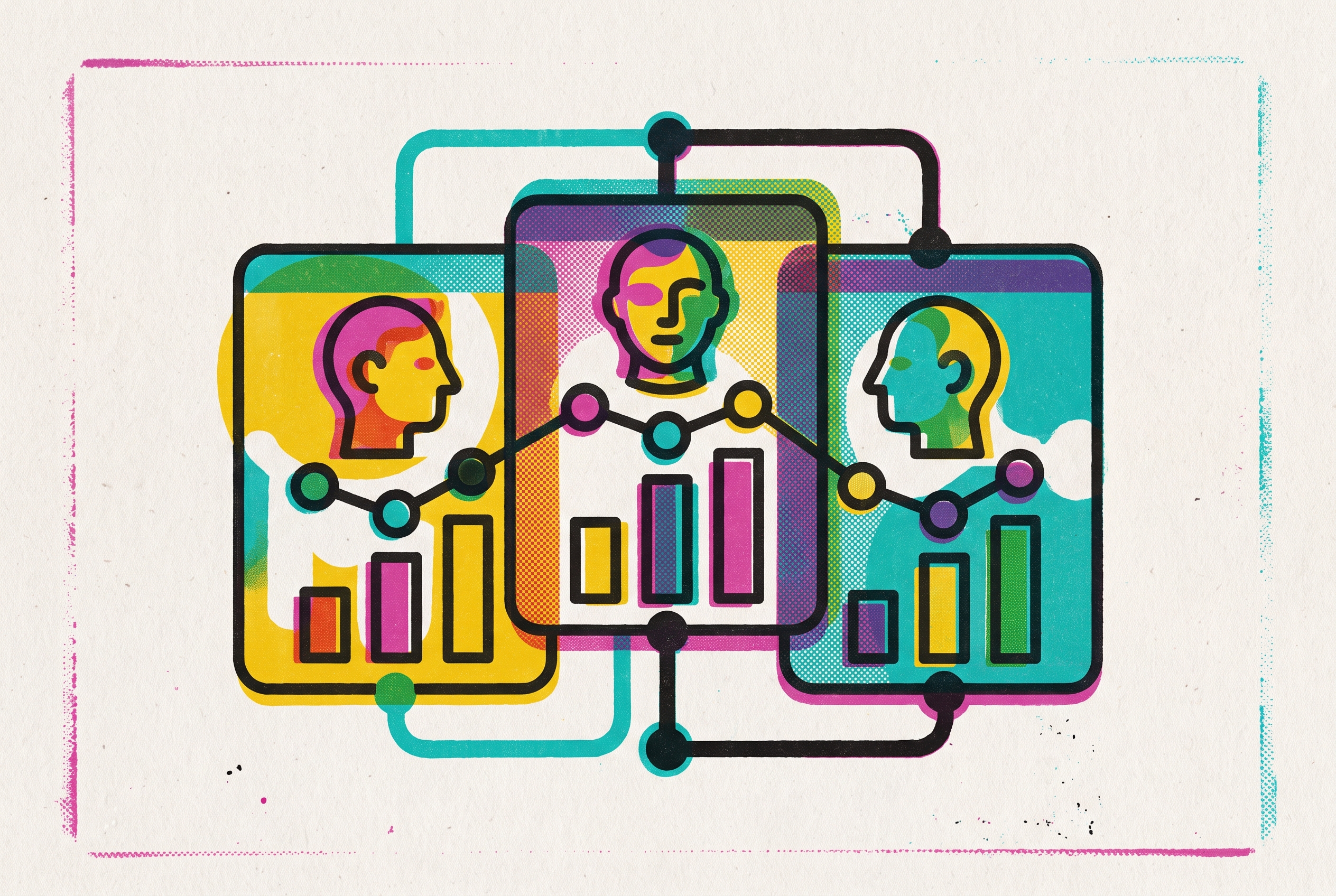 Cover illustration for “Influencer CRM Platforms Compared for Mid-Size Brands”