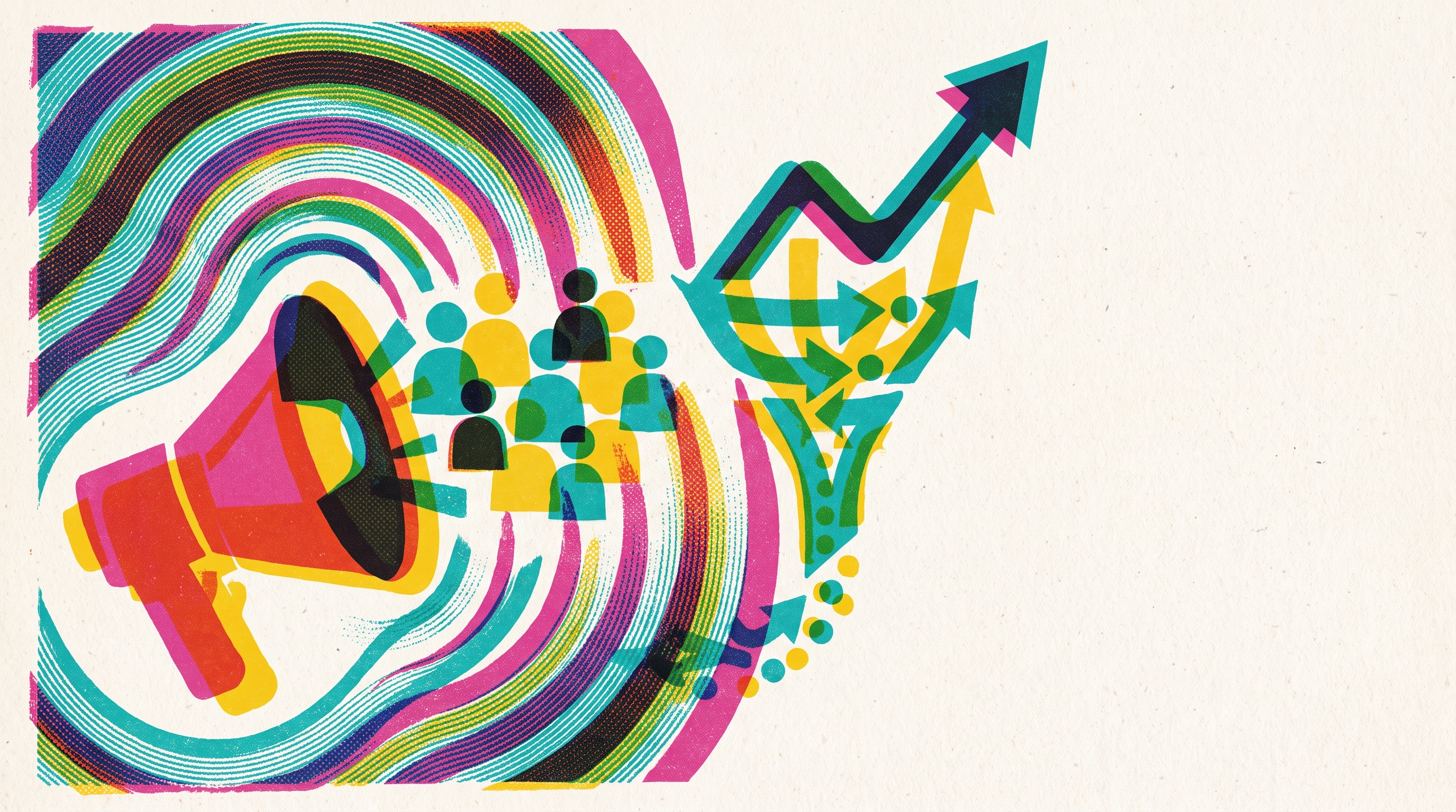 Cover illustration for “B2B Influencer Marketing Strategy for Demand Generation”