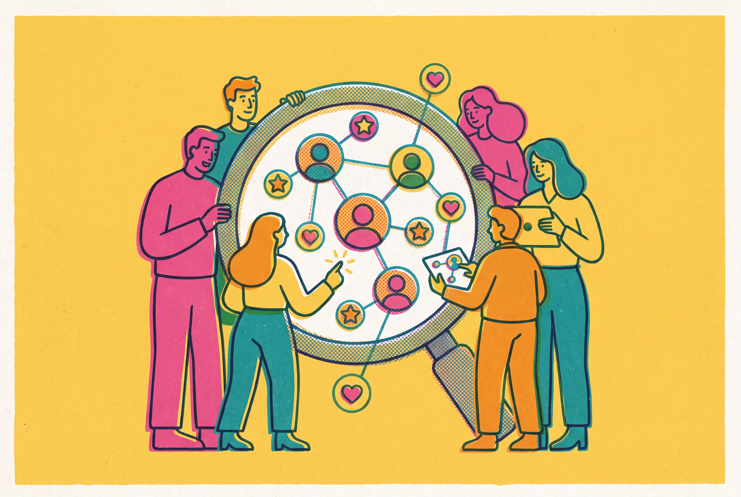 Cover illustration for “Influencer Discovery Platforms for Small Marketing Teams”
