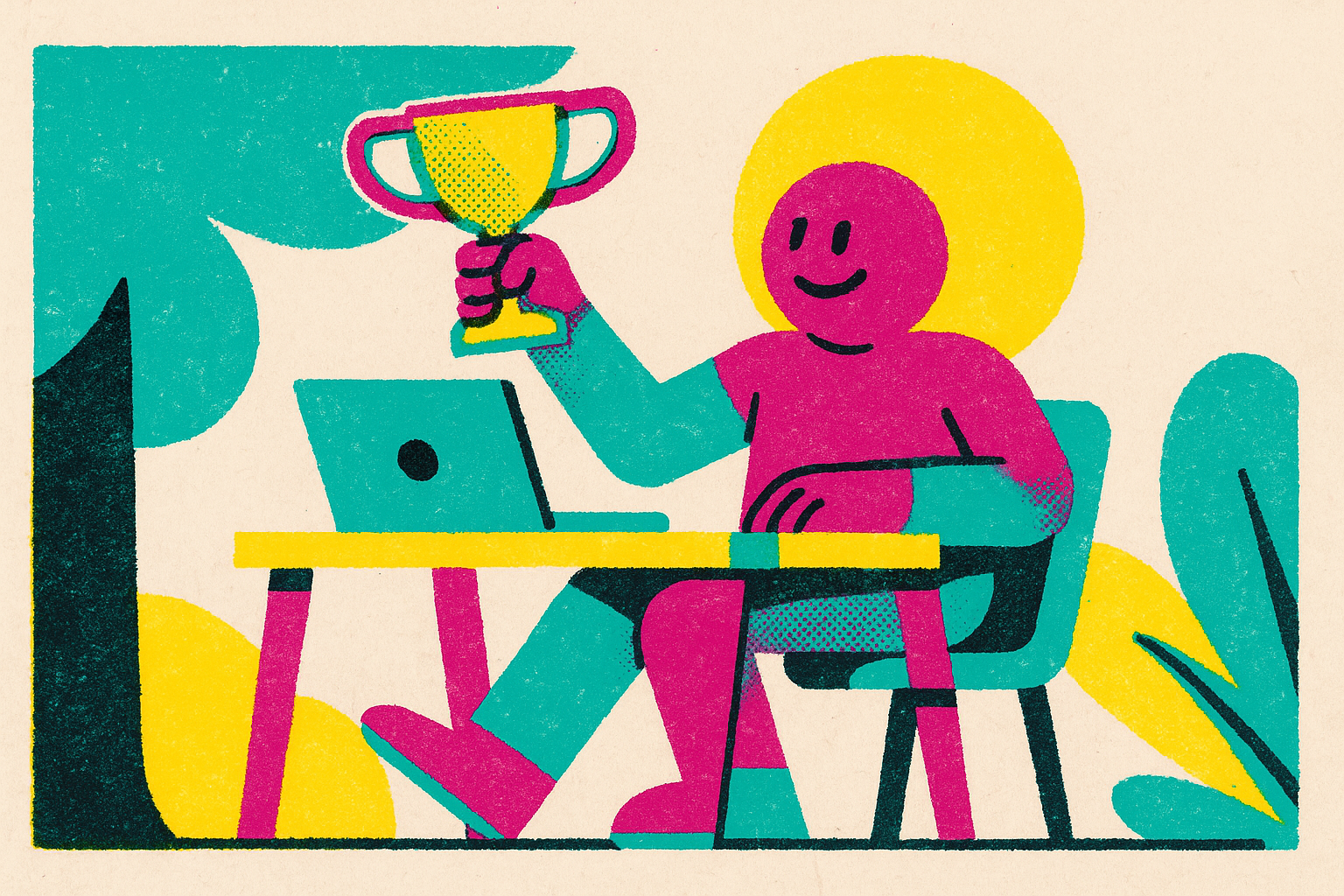 Cover illustration for “Rise of the Full-Time Creator as a Career Path”