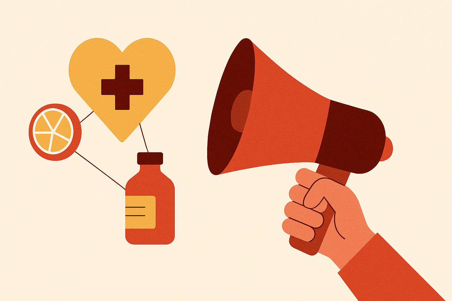 Cover illustration for “Health and Wellness Brand Marketing Strategies”
