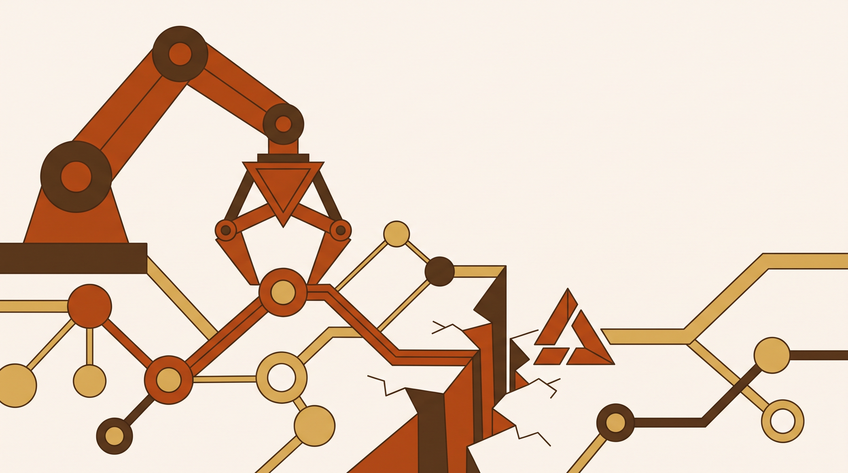 Cover illustration for “Risks of Fully Autonomous Sourcing Decisions”
