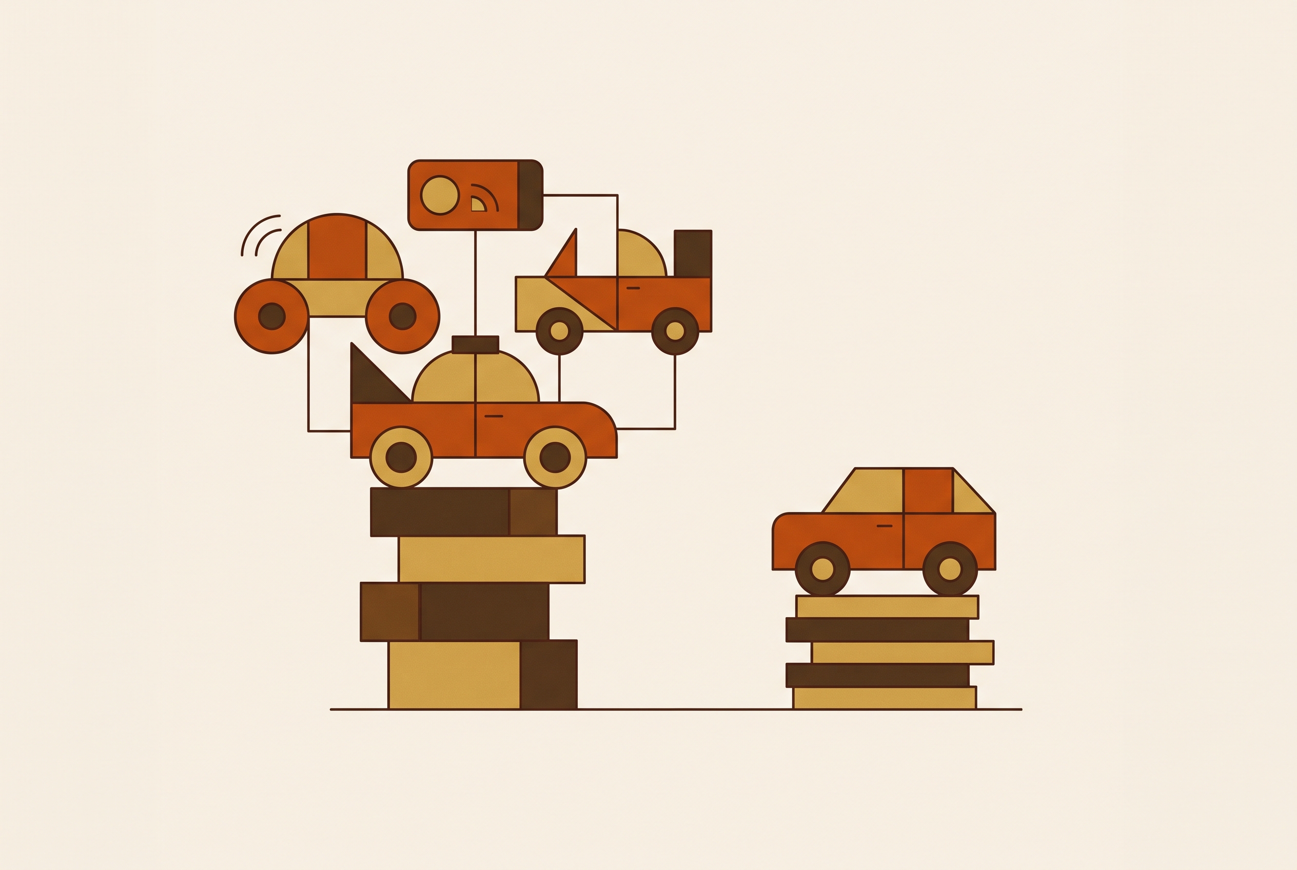 Cover illustration for “Total Cost of Ownership Comparison for Fleet Telematics Platforms”