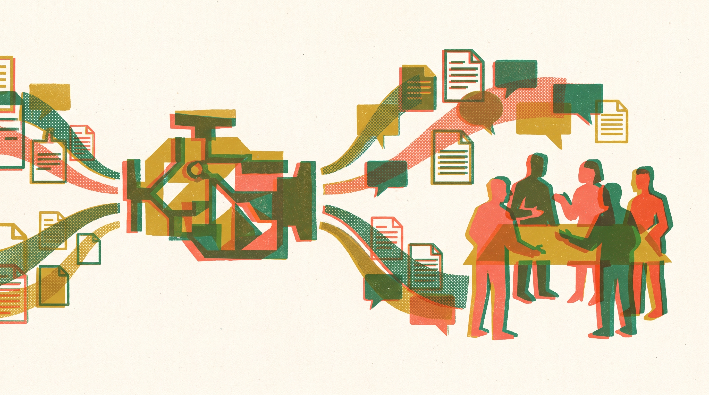 Cover illustration for “AI Content Generation for Enterprise Marketing Teams”