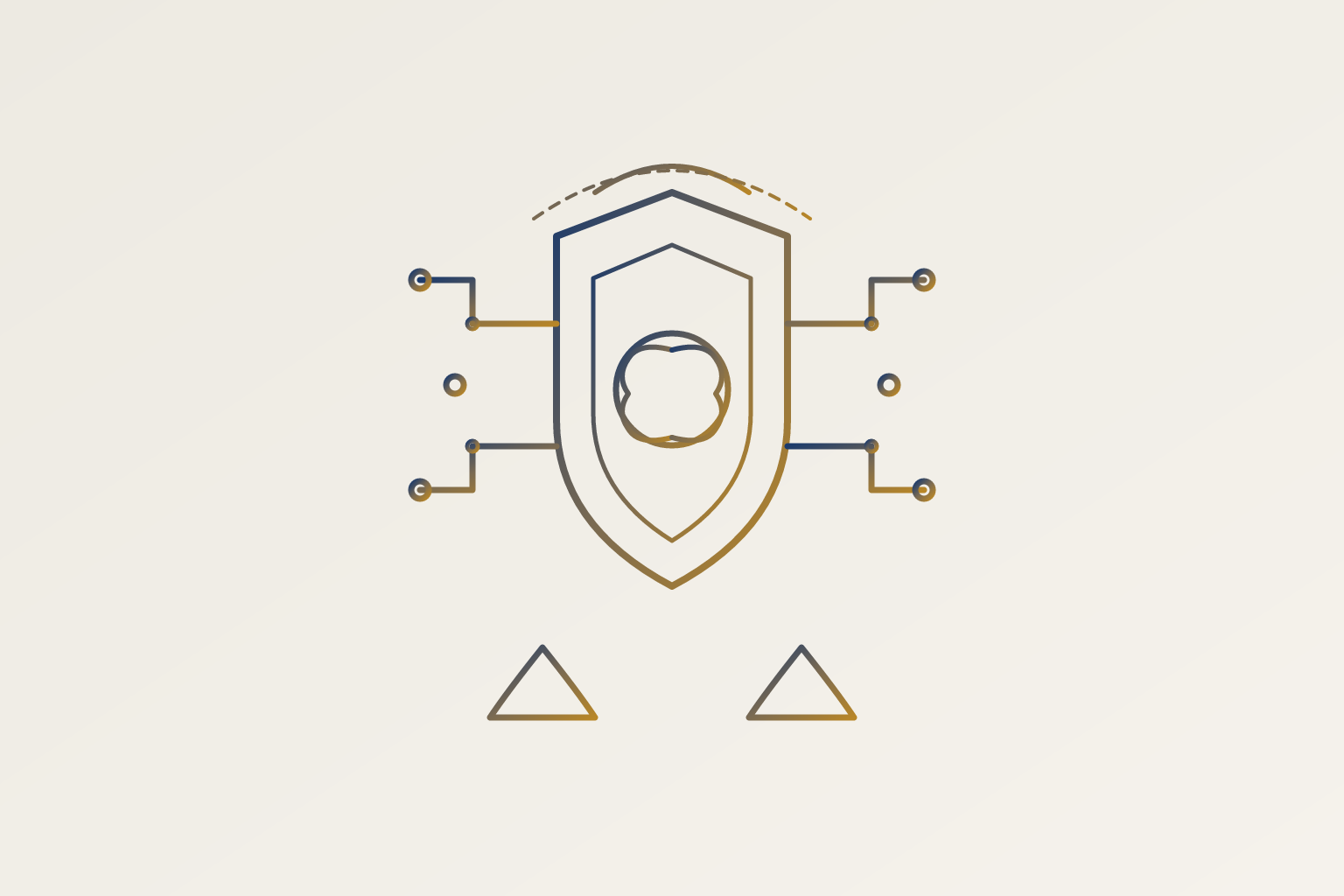 Cover illustration for “AI in Risk and Compliance Functions at Large Enterprises”
