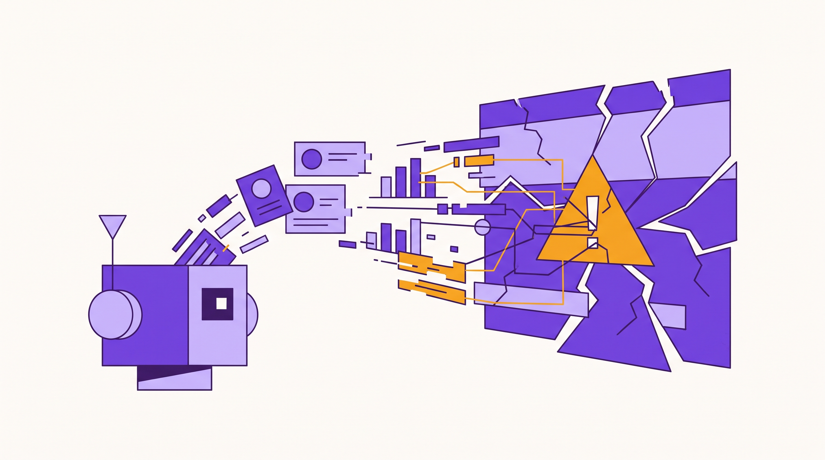 Cover illustration for “Risks of AI-Generated CRM Insights”