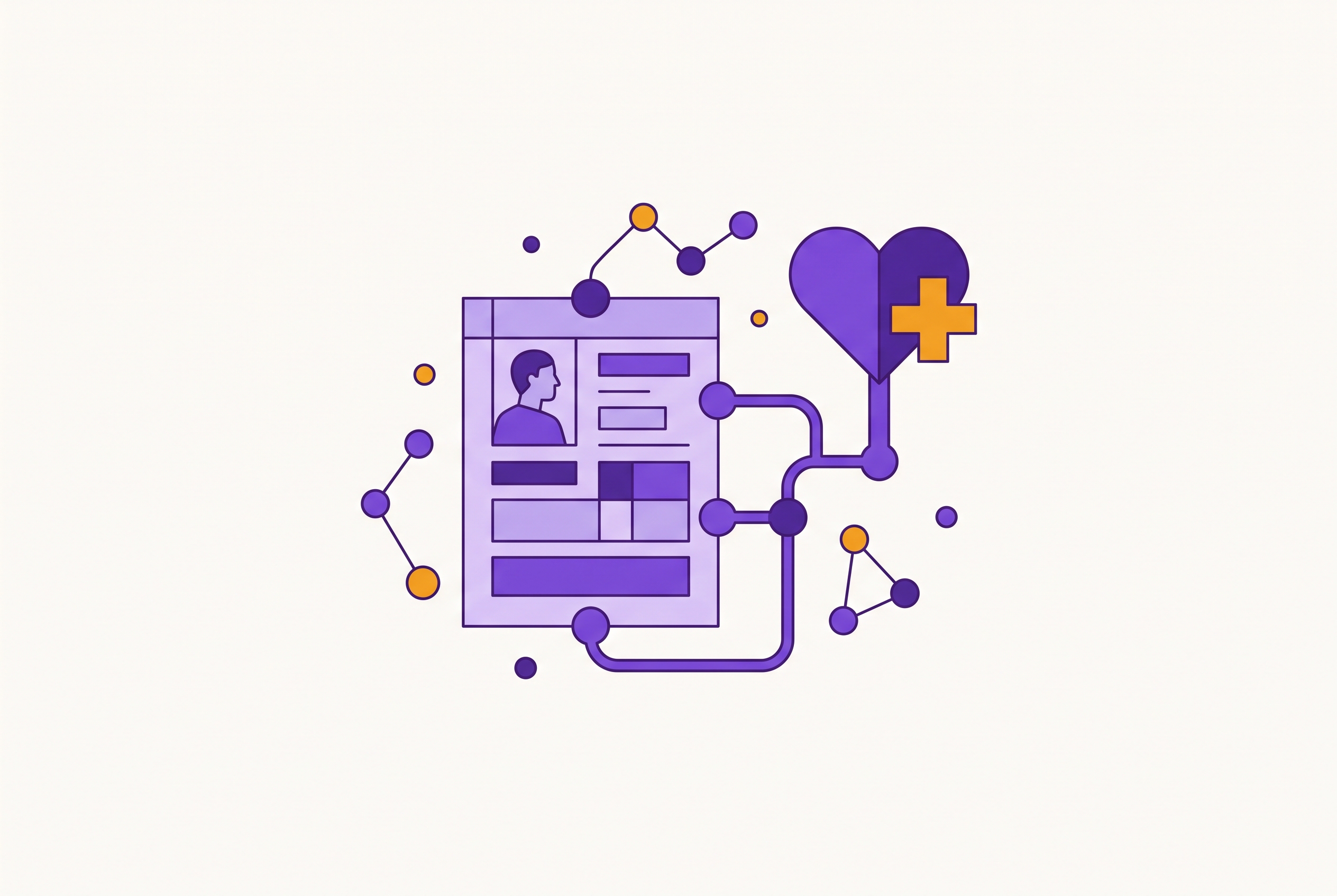 Cover illustration for “CRM Software for Healthcare Patient Relationship Management”