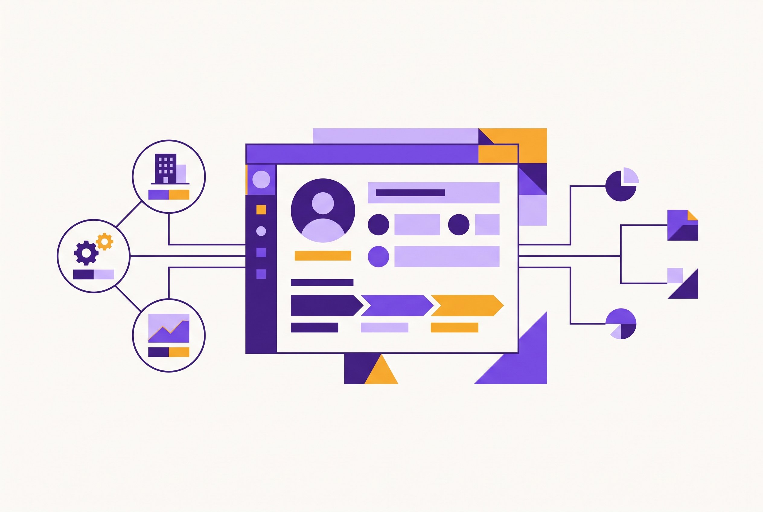 Cover illustration for “CRM for Professional Services and Agency Client Management”