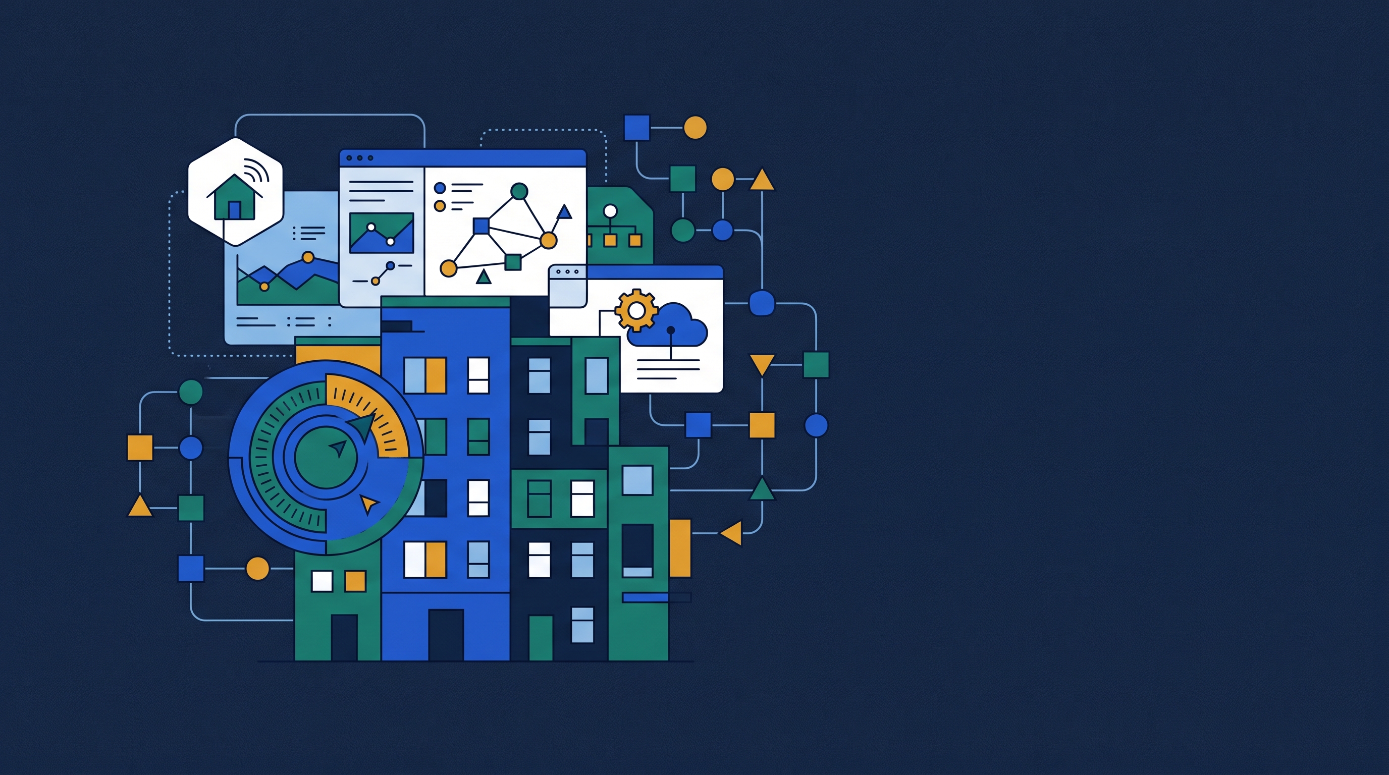 Cover illustration for “New Property Management Technology Entering the Market”