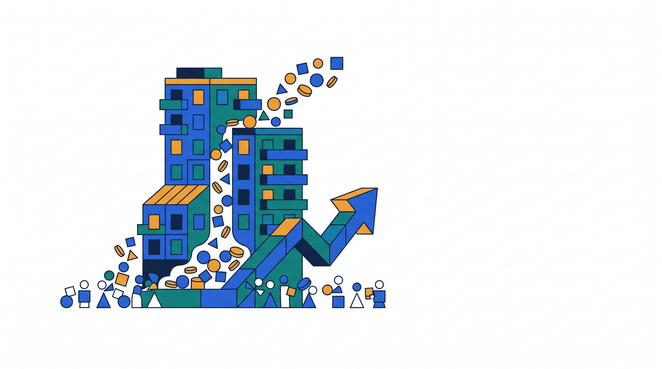 Cover illustration for “Real Estate Crowdfunding Platforms for Accredited Investors”