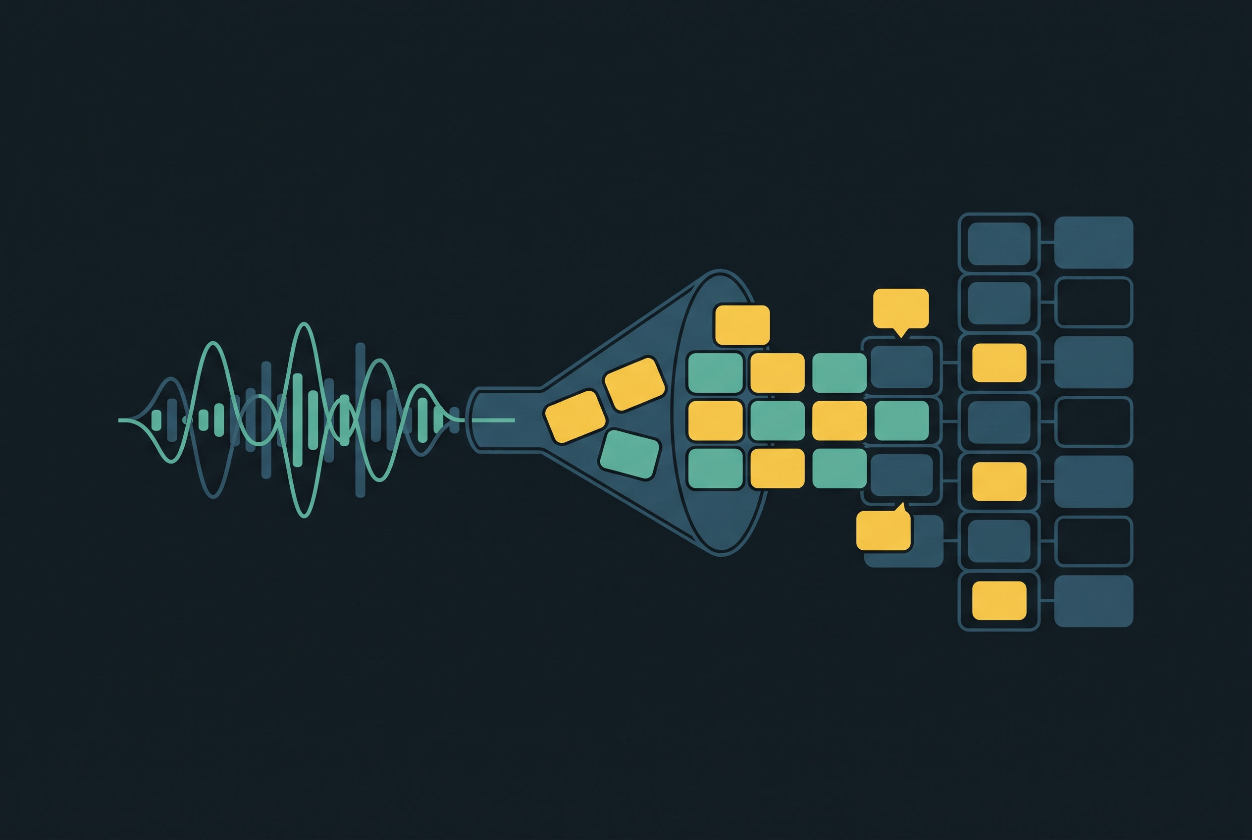 Cover illustration for “Custom Vocabulary and Domain Adaptation in Transcription APIs”