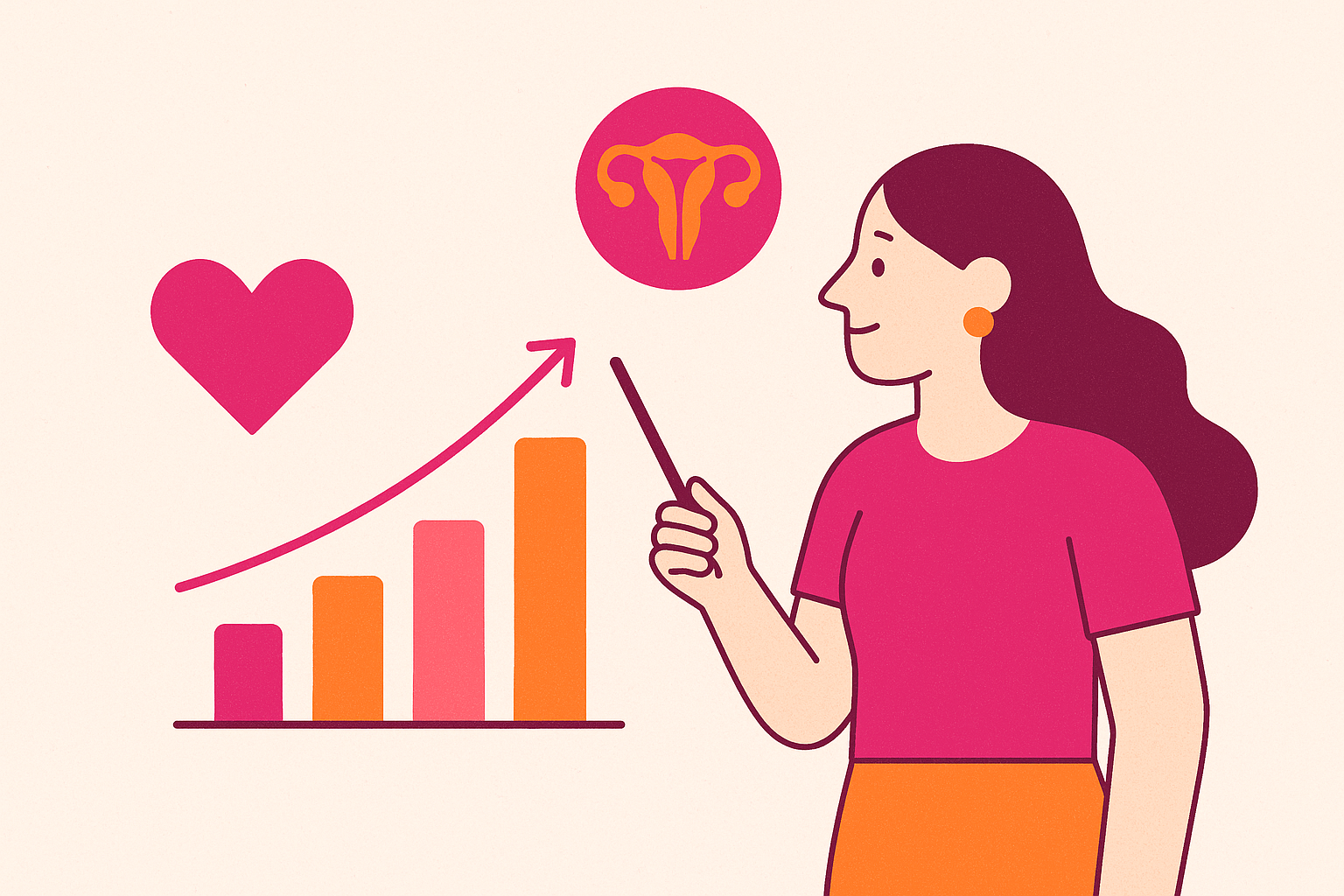 Cover illustration for “Top FemTech Companies by Funding and Reach”