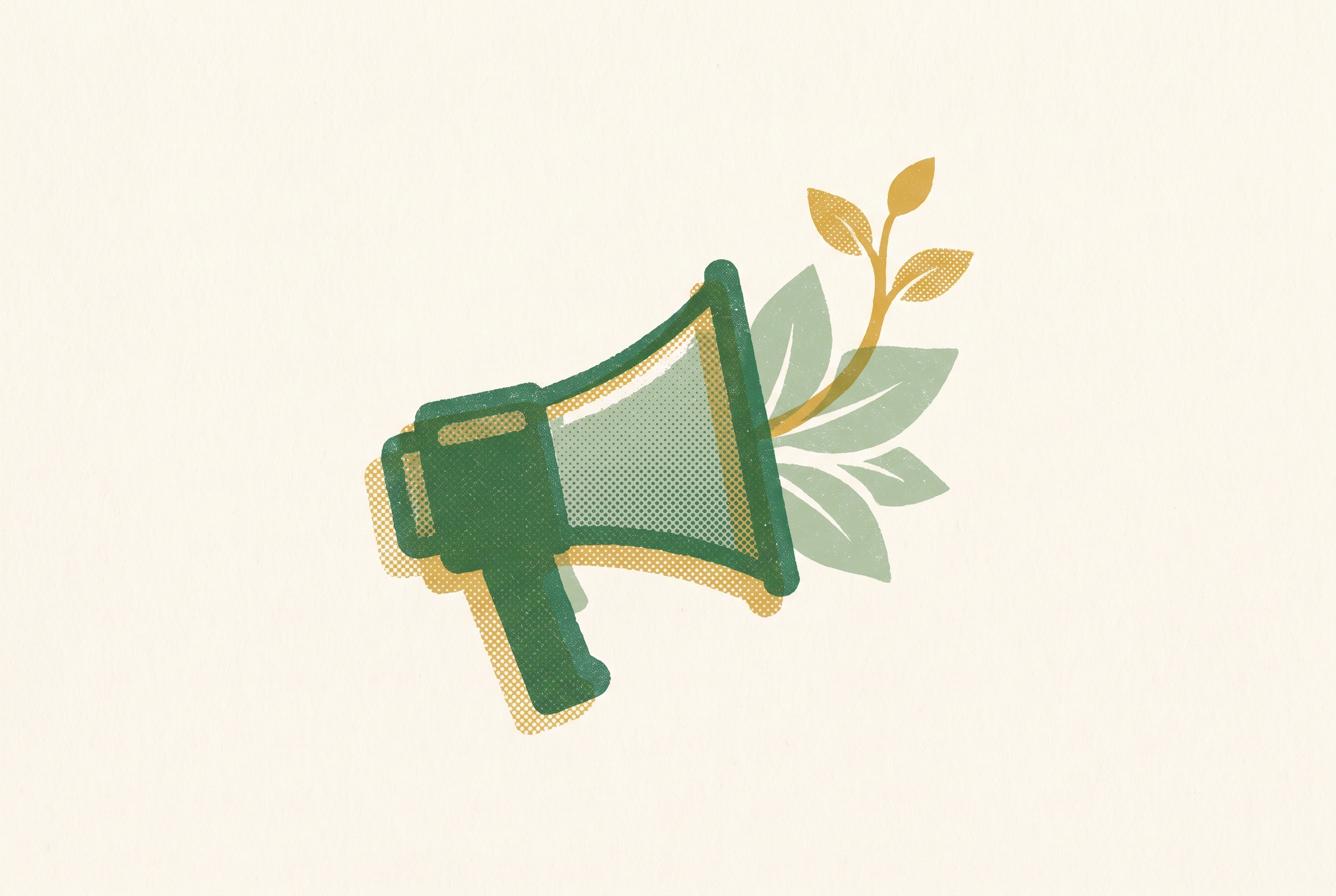 Cover illustration for “Green Marketing Examples From Real Brands”