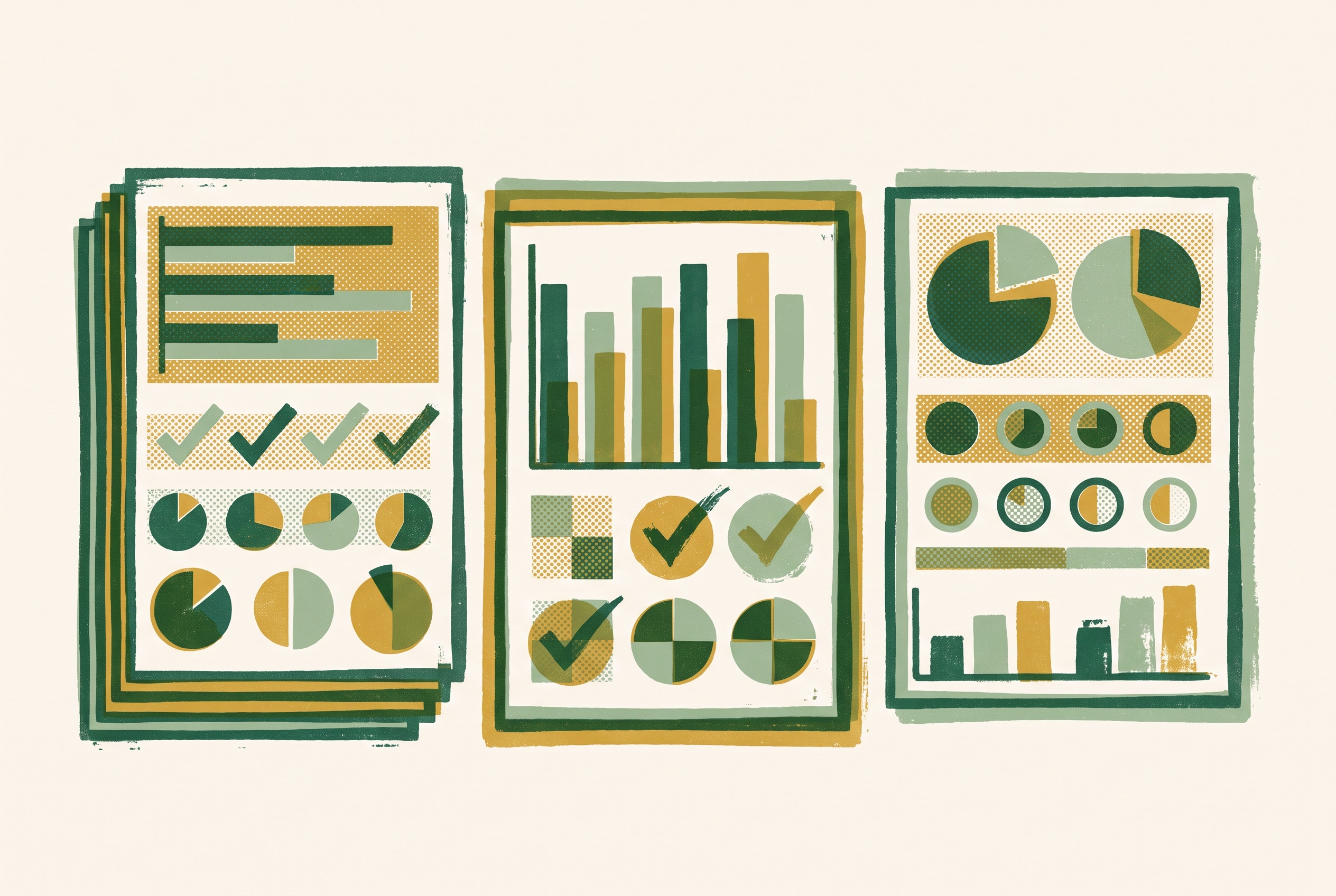 Cover illustration for “Corporate Sustainability Reporting Standards Compared”