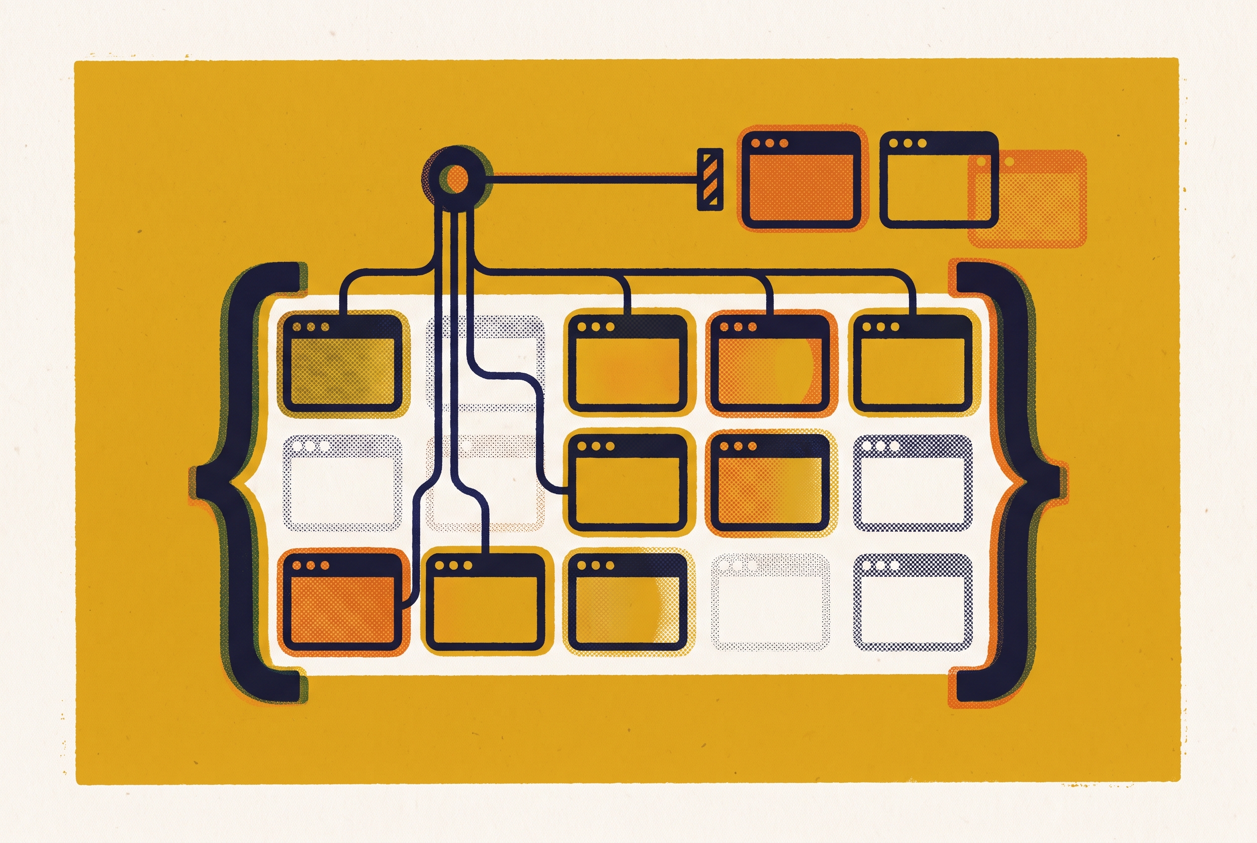 Cover illustration for “Headless Browser Concurrency Limits and Pool Sizing”