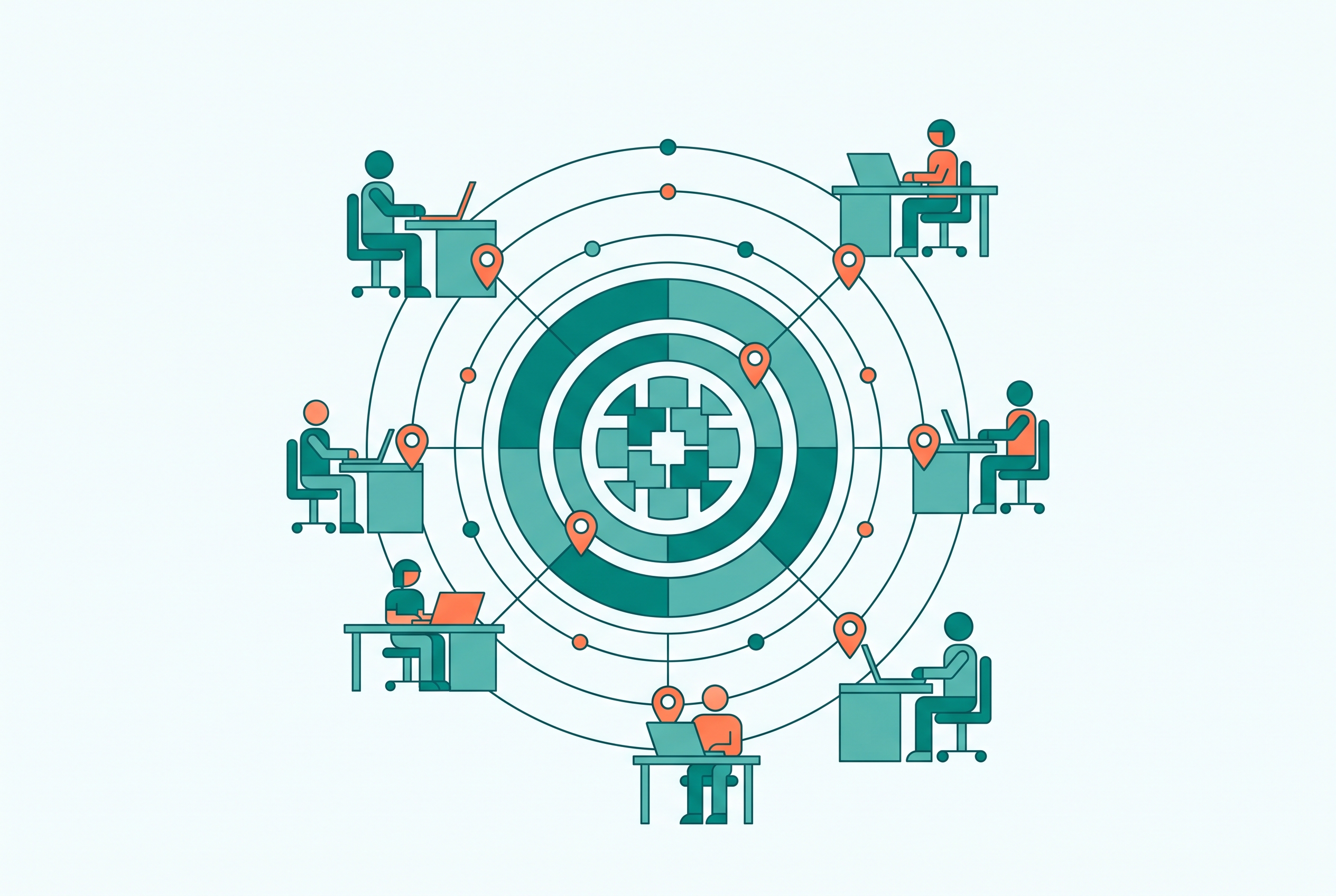 Cover illustration for “Best Payroll Software for Remote and Distributed Teams”