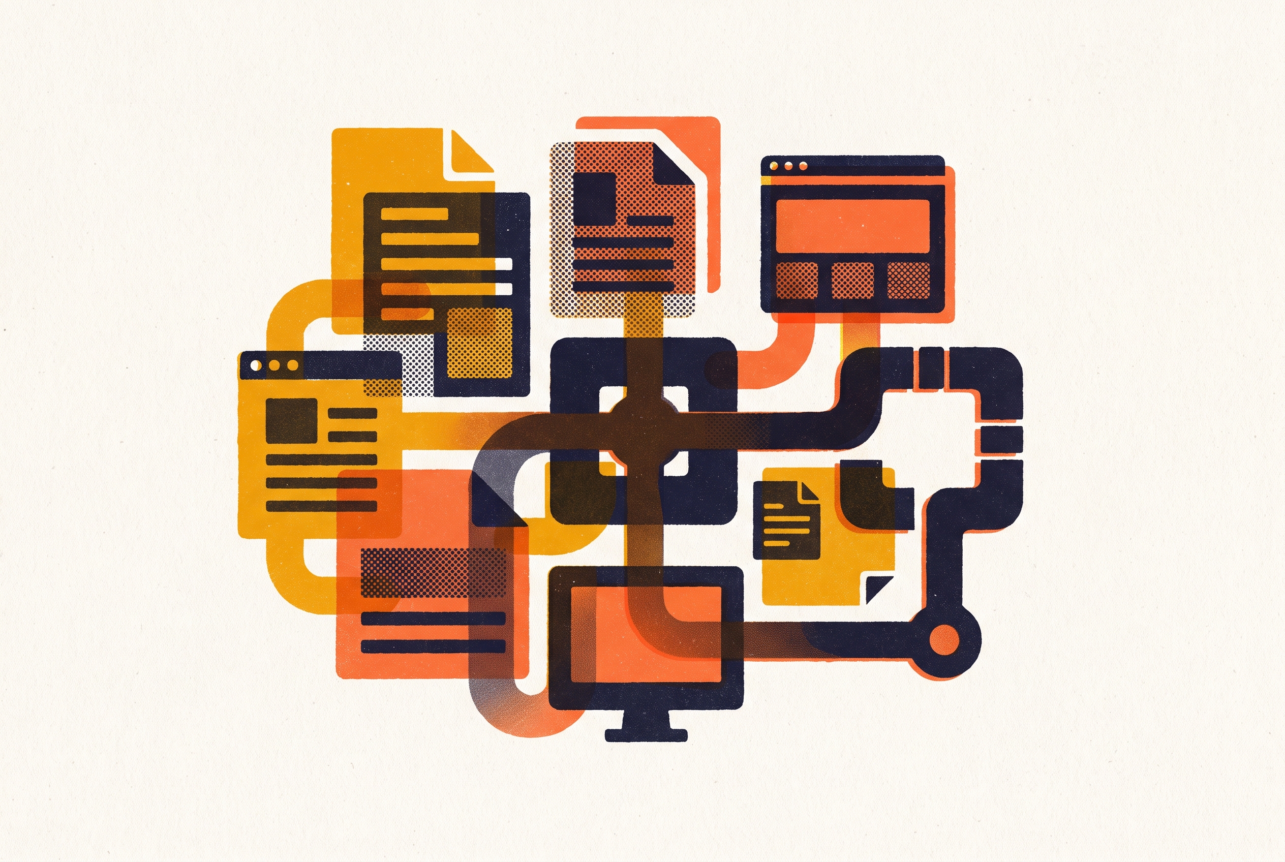 Cover illustration for “Content Strategy for B2B SaaS Companies”