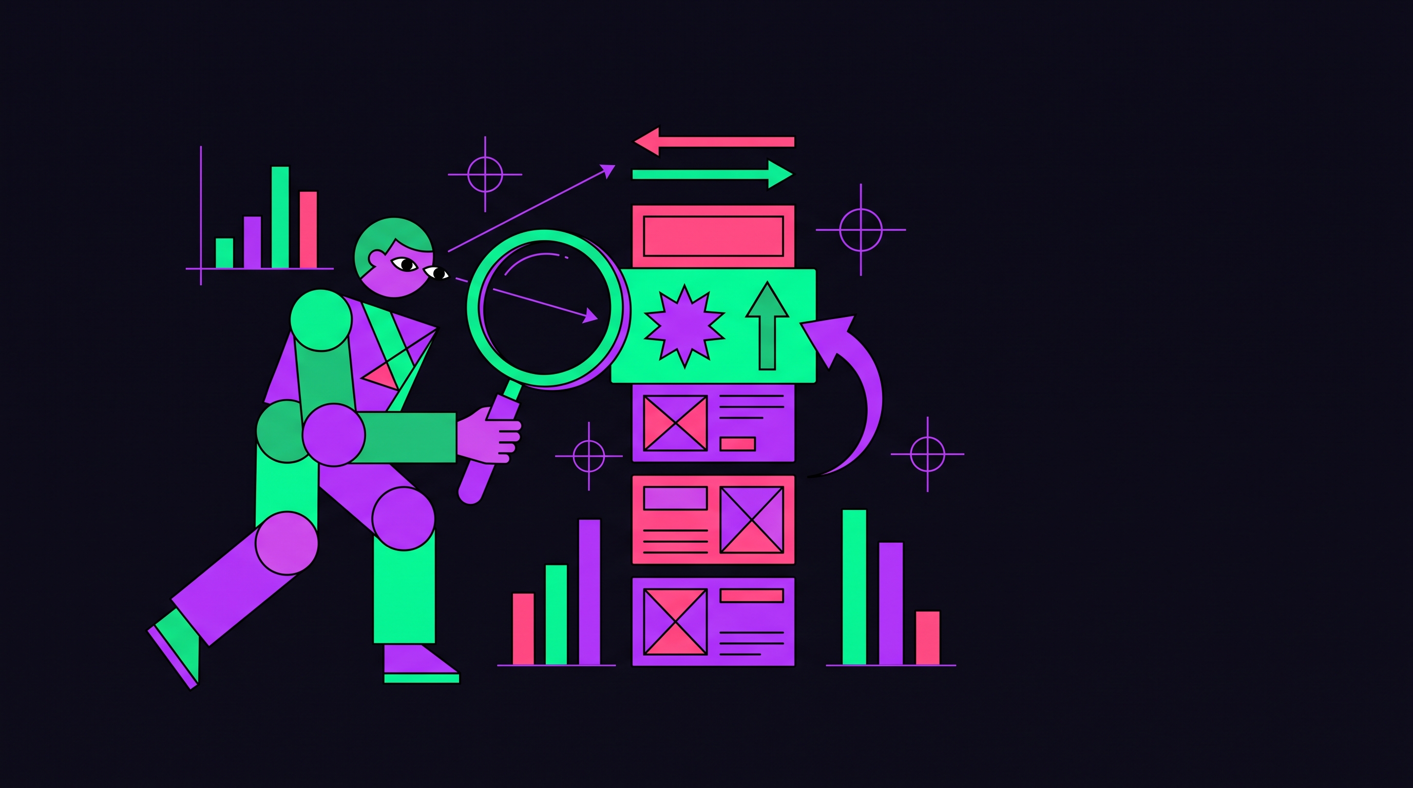 Cover illustration for “Competitor Content Analysis for Market Positioning”