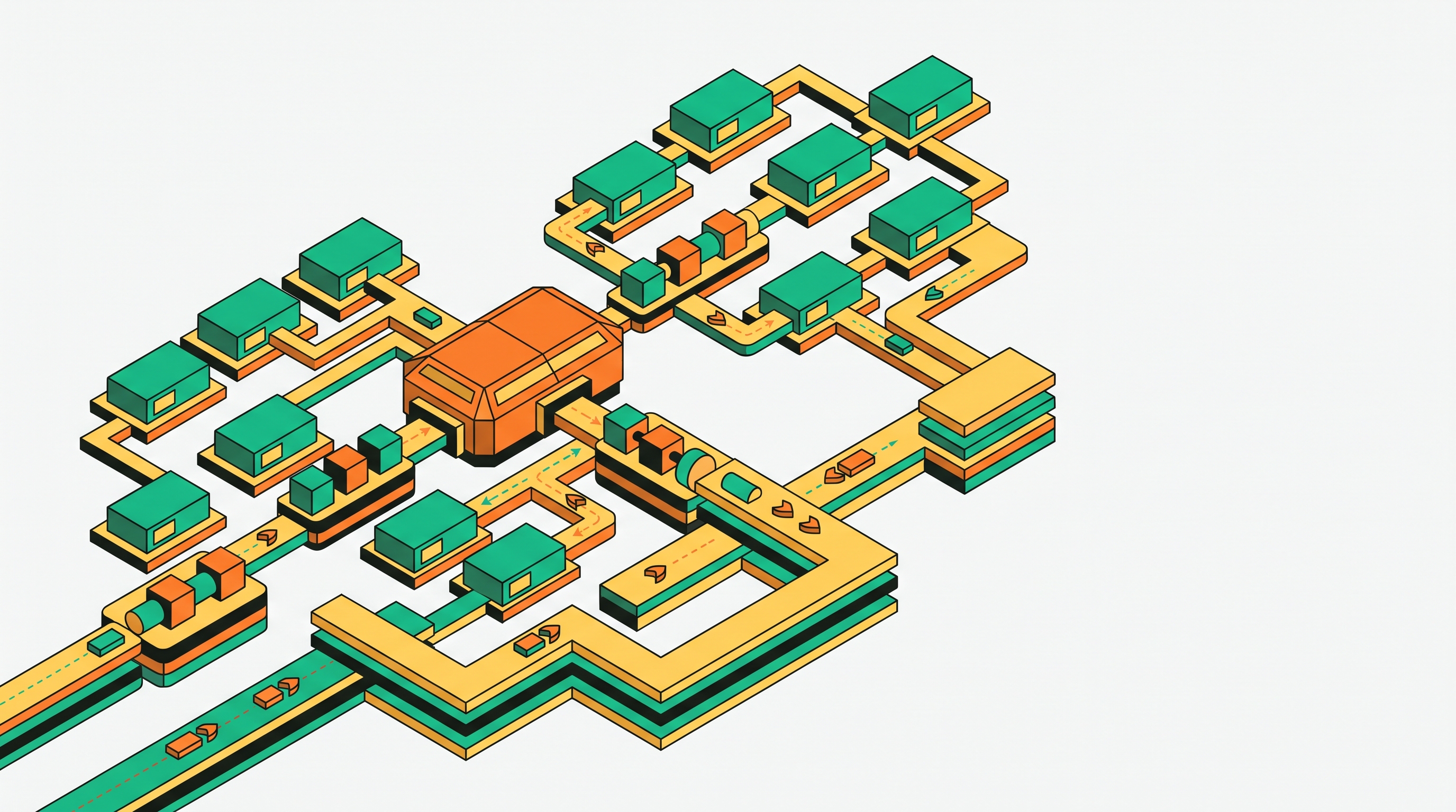 Cover illustration for “Agentic Workflow Orchestration Patterns in Production”