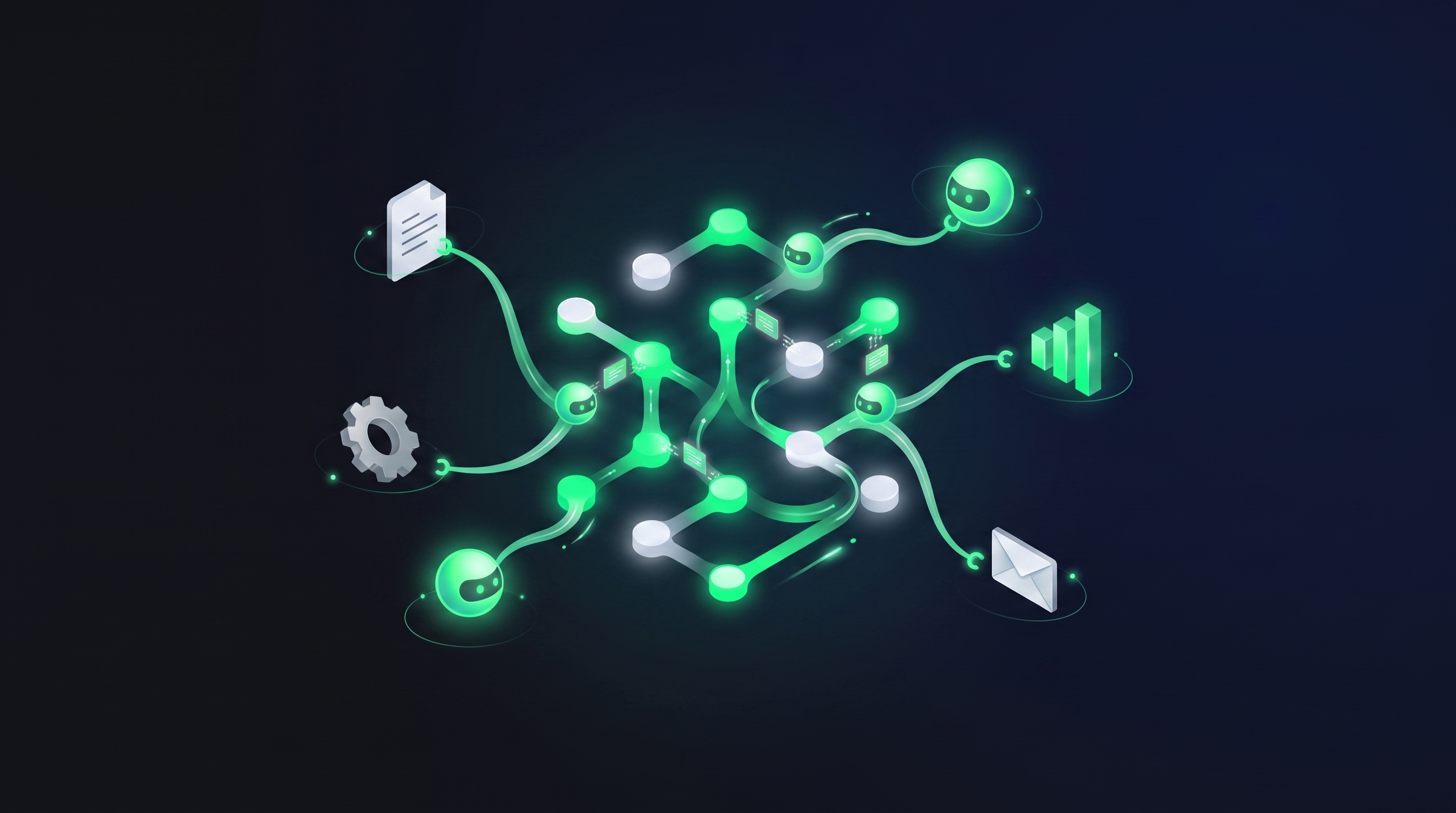 Cover illustration for “Agentic Workflow Real World Examples”