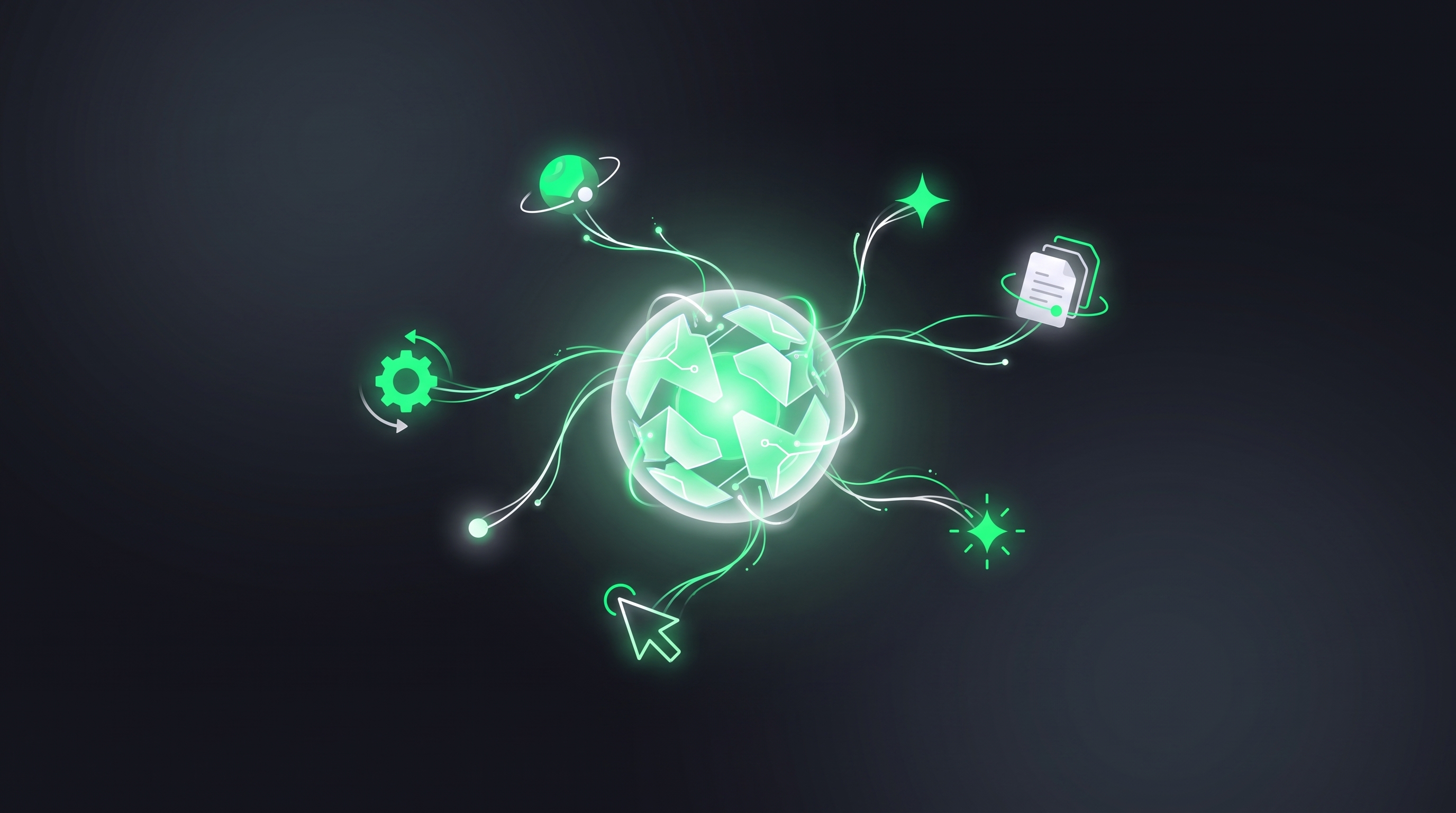 Cover illustration for “What Are Agentic AI Tools”