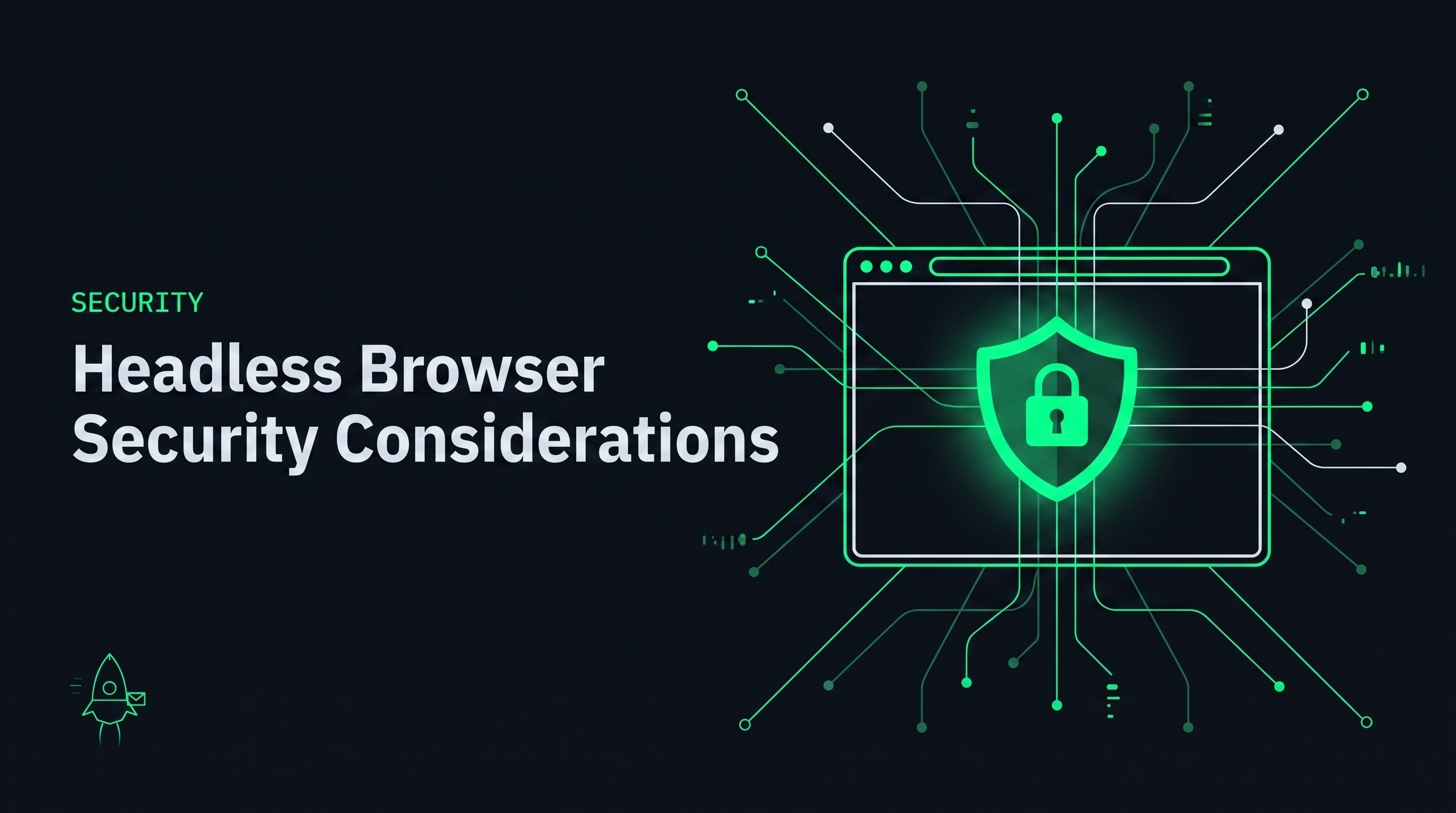 Cover illustration for “Headless Browser Security Considerations”