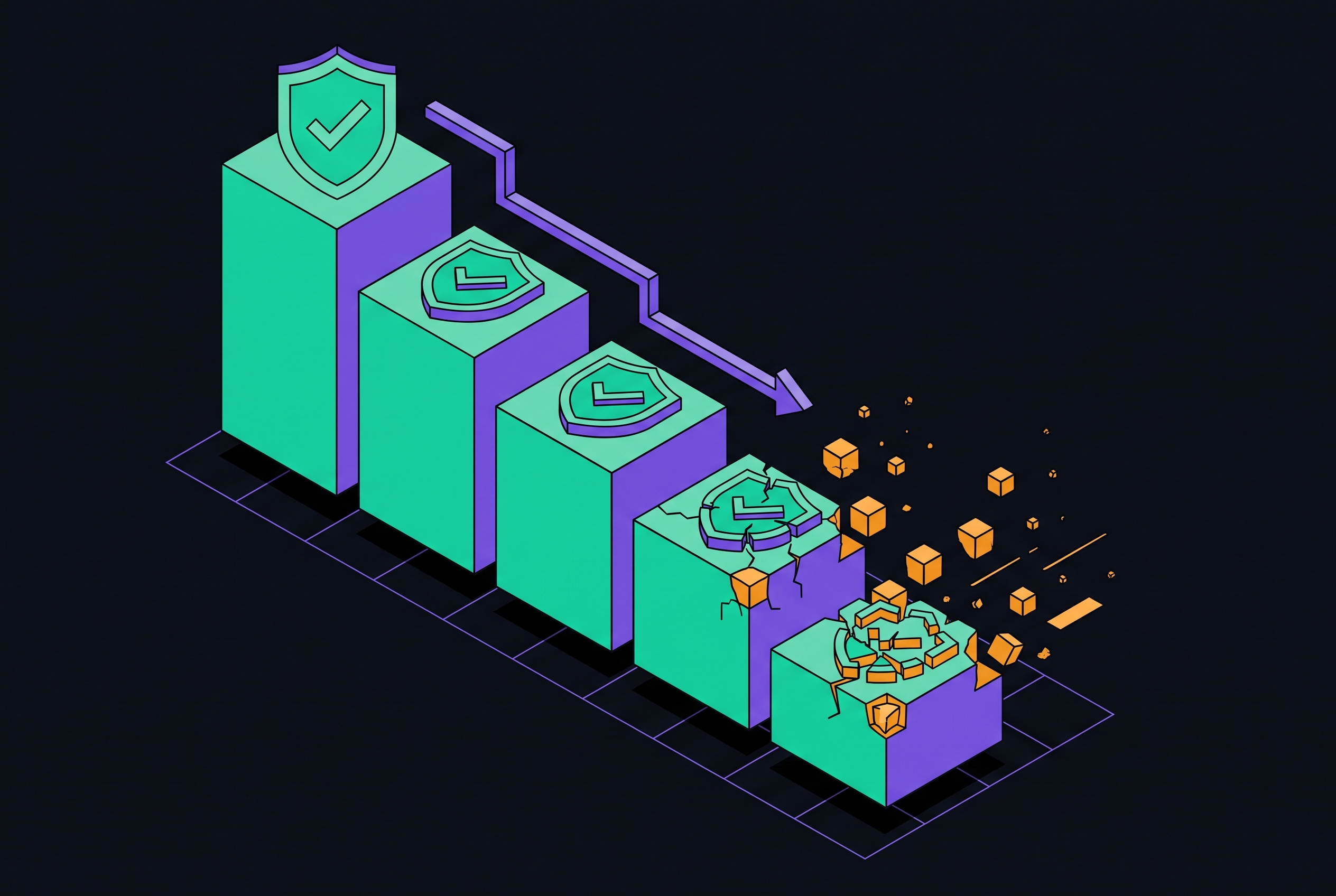 Cover illustration for “Proof Asset Depreciation in B2B SaaS”