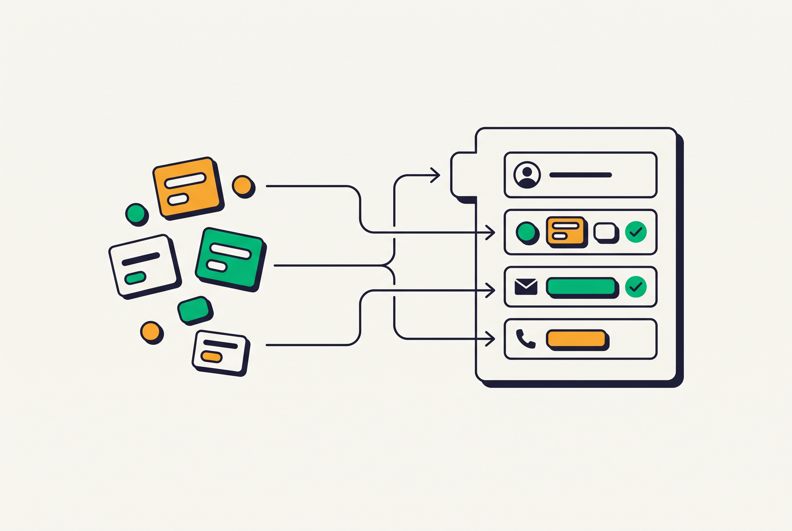 Cover illustration for “Mapping Identified Visitor Fields Into HubSpot Contacts”
