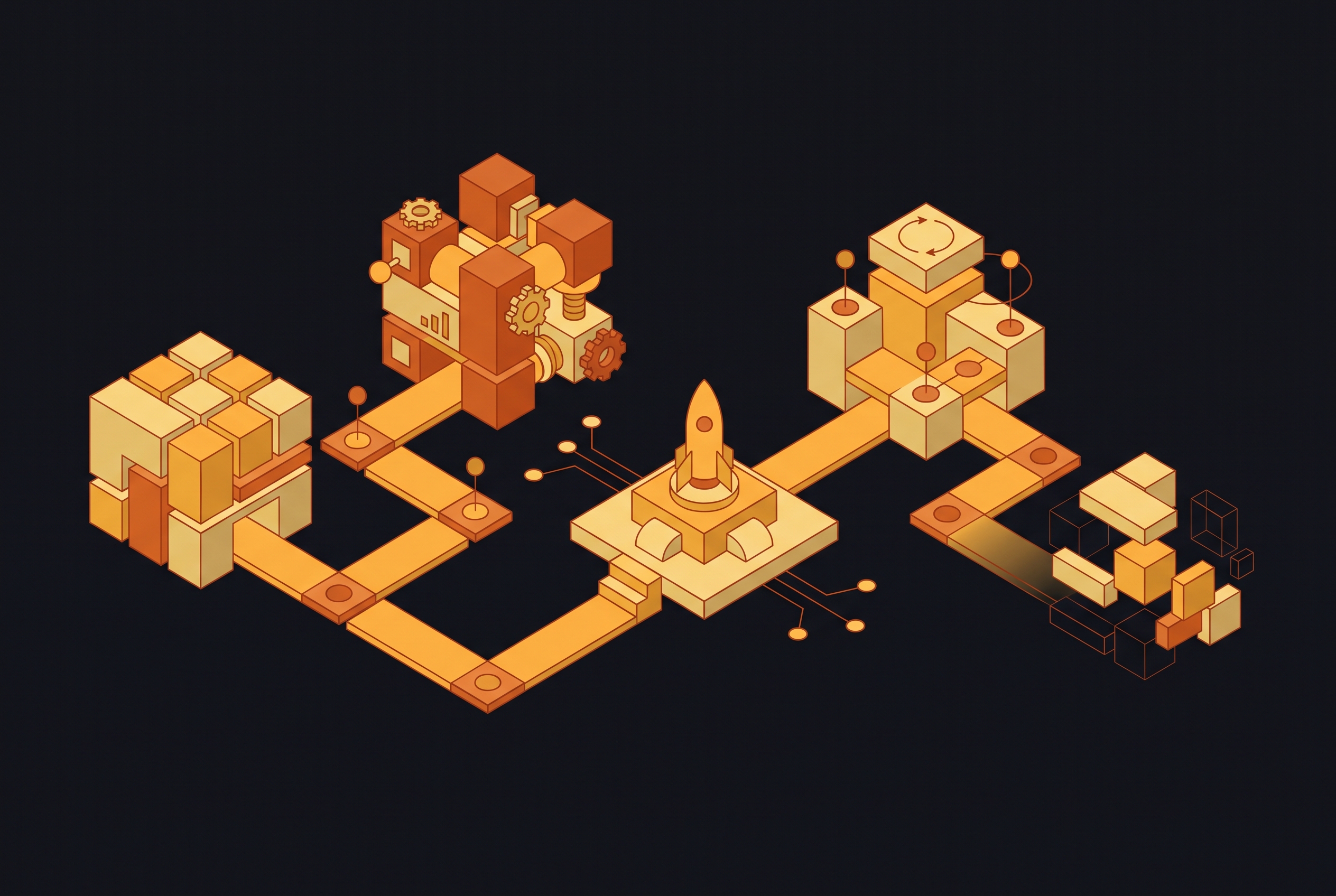 Cover illustration for “API Lifecycle Stages From Design to Retirement”