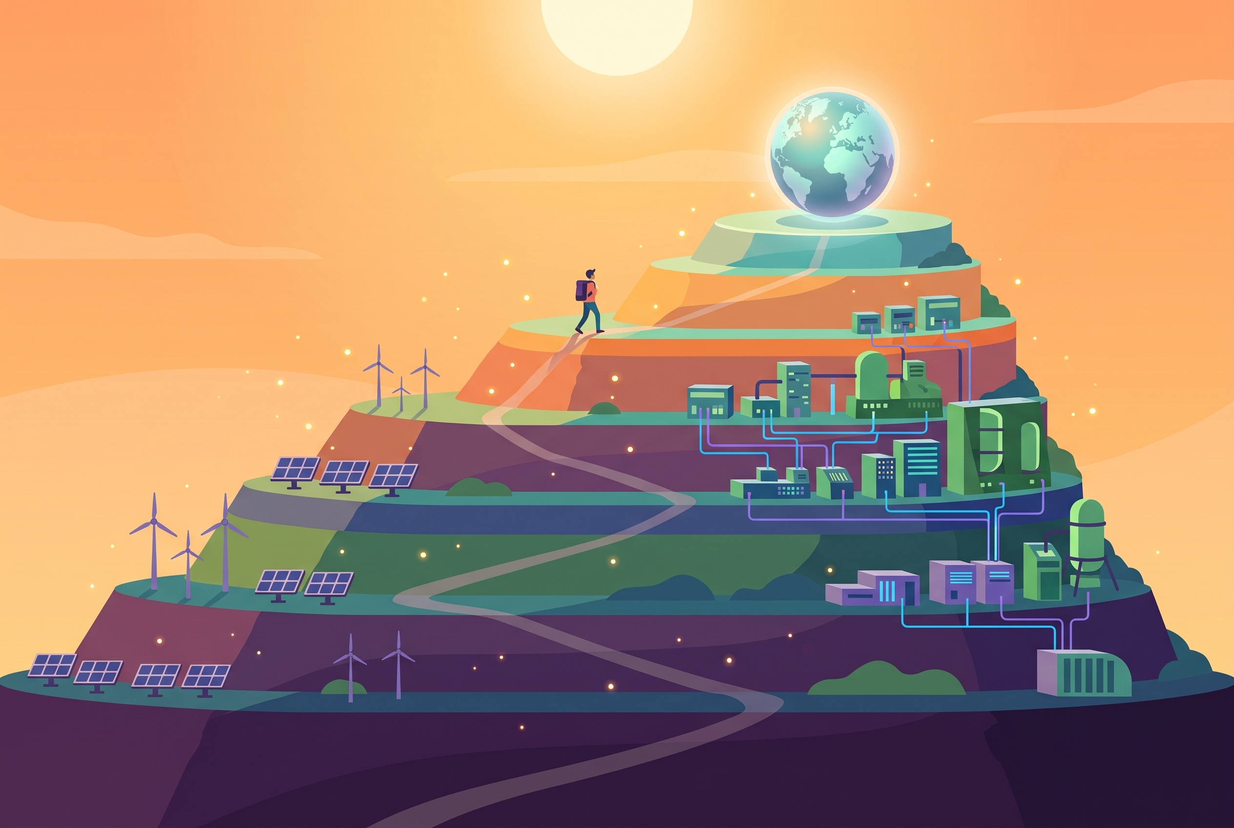 Cover illustration for “AI Infrastructure Market Growth Drivers by Layer”