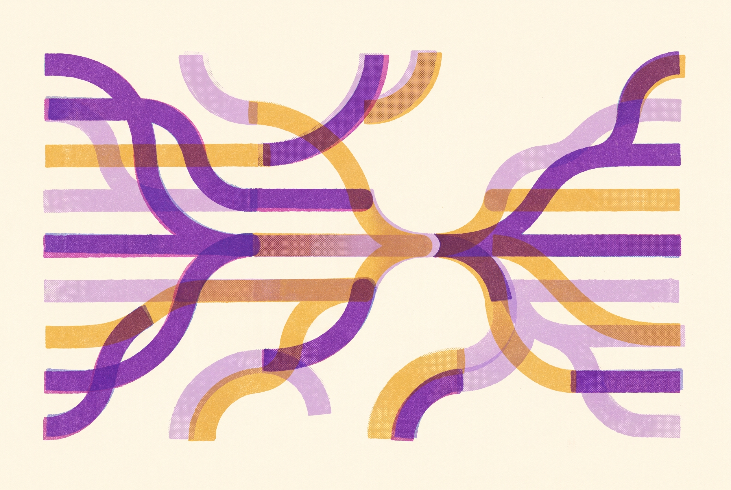 Cover illustration for “Merge Conflict Resolution Across Parallel Agent Worktrees”