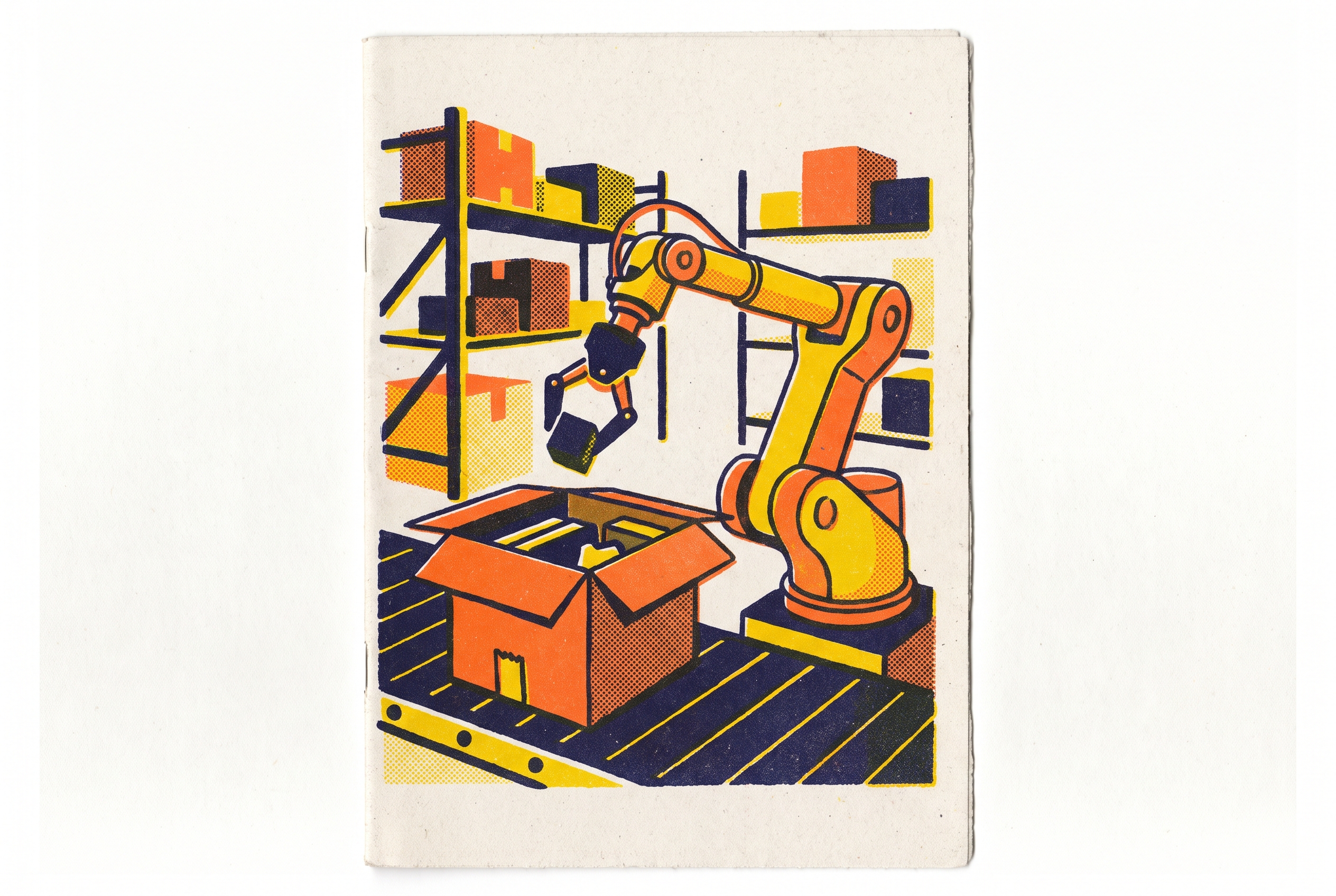 Cover illustration for “Cobot Deployment for Order Packing in 3PL Warehouses”