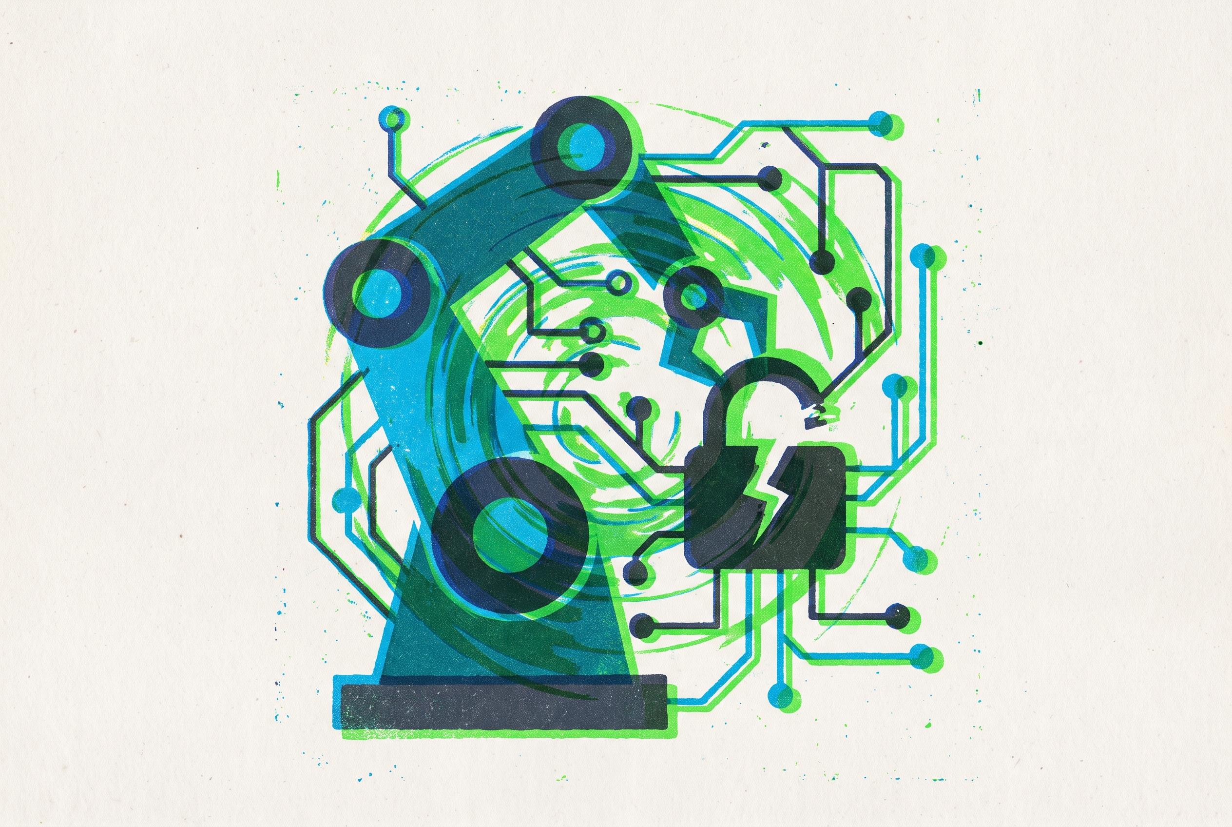 Cover illustration for “Robot Operating System Security Vulnerabilities in Industrial Networks”