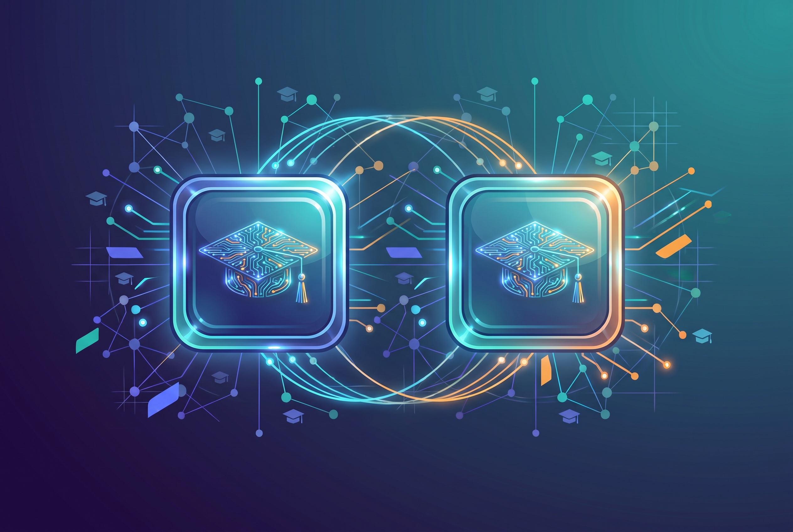 Cover illustration for “Open Badges 3.0 vs CLR Standard for K-12 Districts”