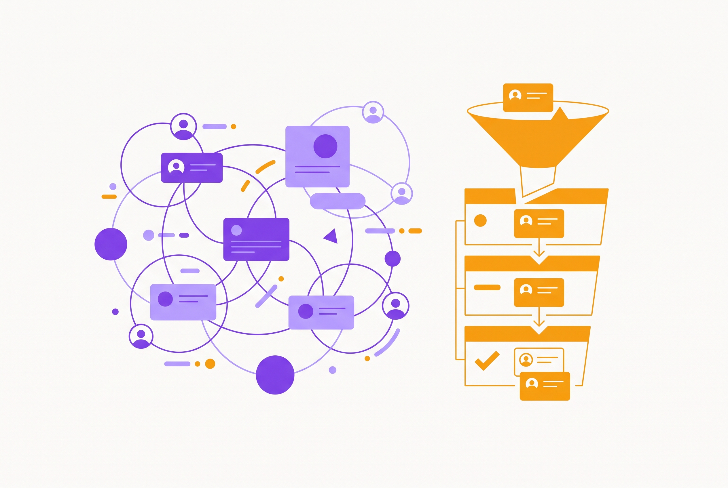 Cover illustration for “CRM vs ATS for In-House Recruiting Teams”