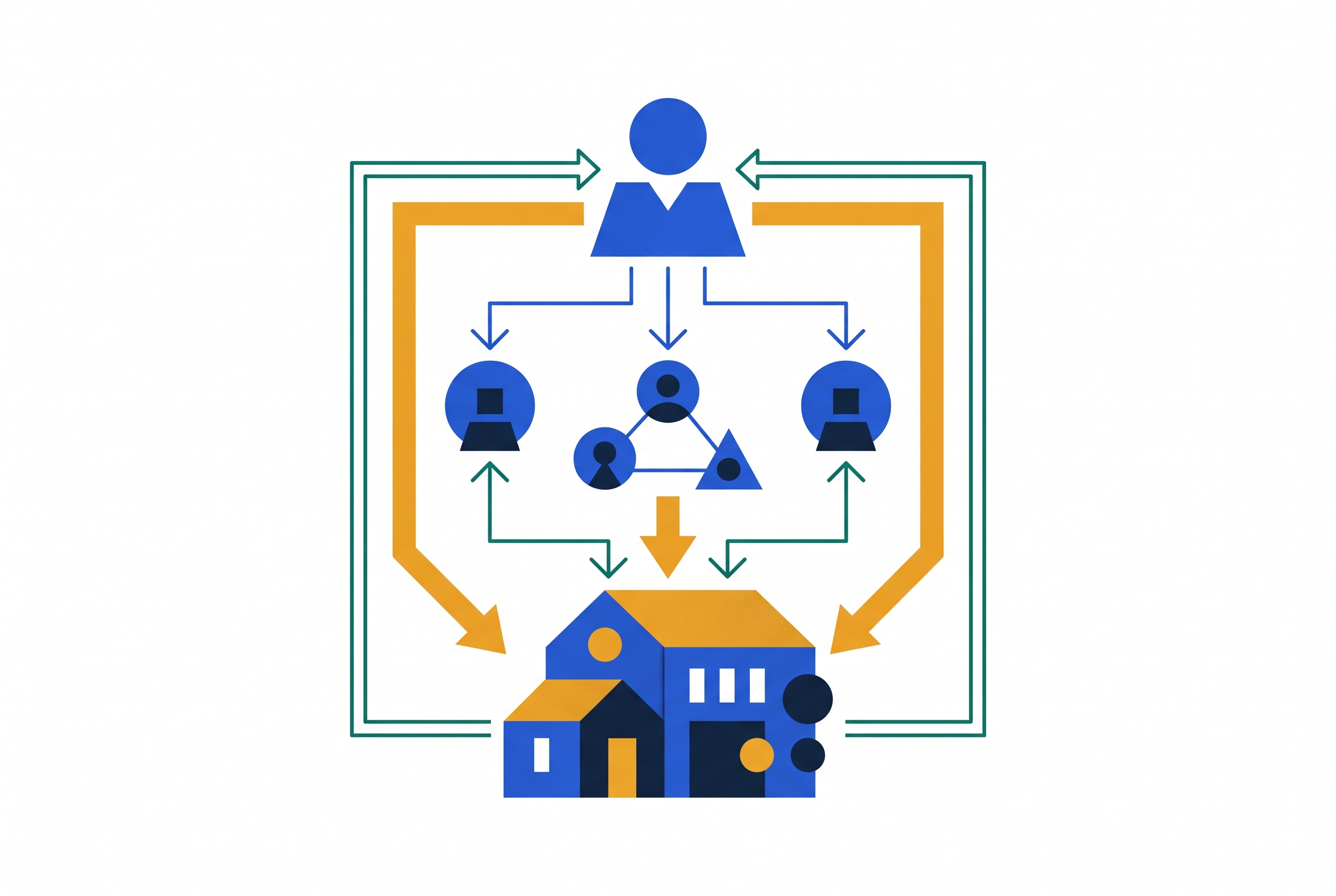 Cover illustration for “How the GP/LP Structure Works in Real Estate Deals”