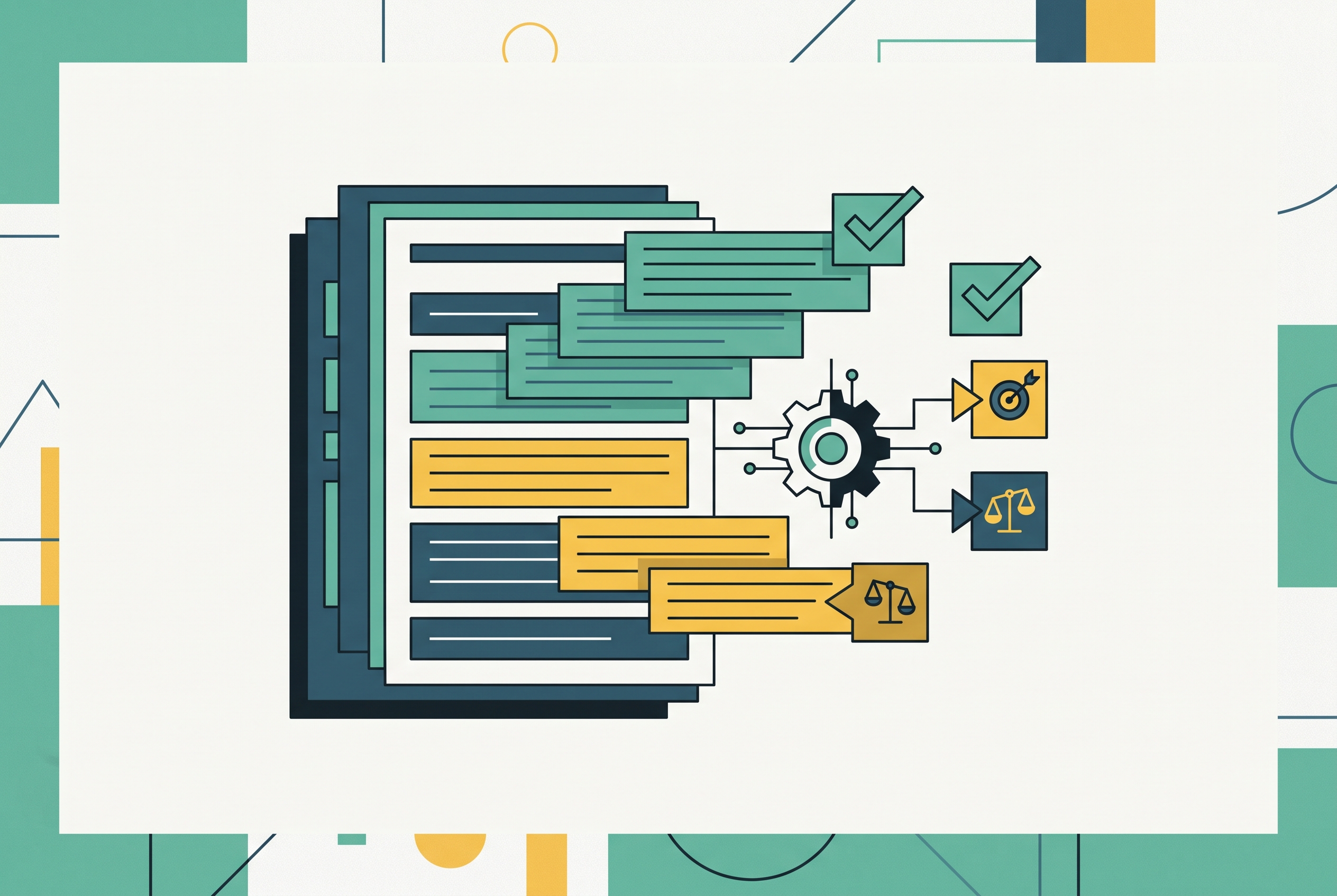 Cover illustration for “Extracting Action Items and Decisions From Meeting Transcripts With LLMs”
