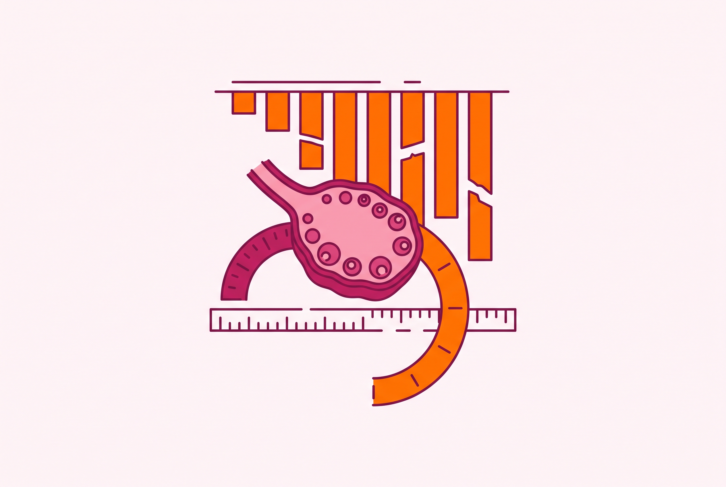 Cover illustration for “PCOS Research Funding Gaps and Diagnostic Standard Disparities”
