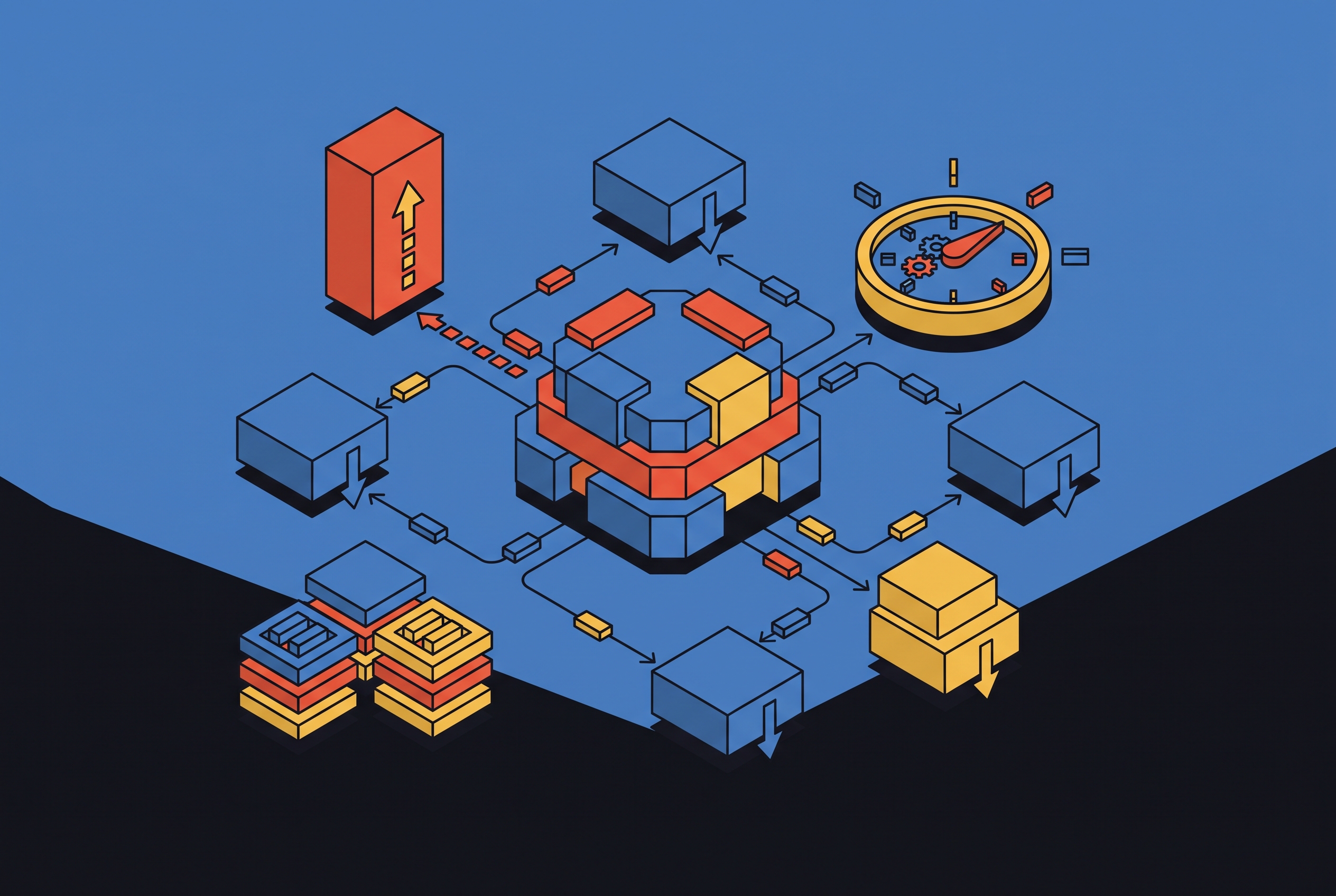 Cover illustration for “ROS 2 DDS Middleware Selection for Real-Time Systems”