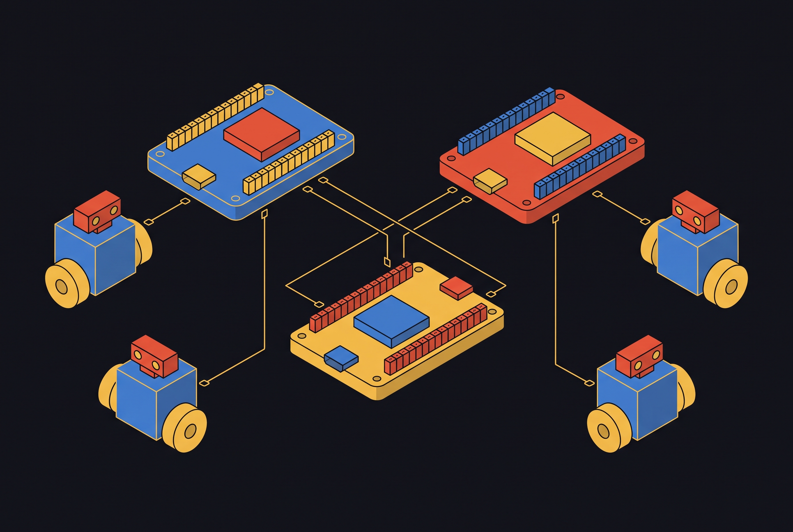 Cover illustration for “Micro-ROS on Microcontrollers for Embedded Robot Nodes”