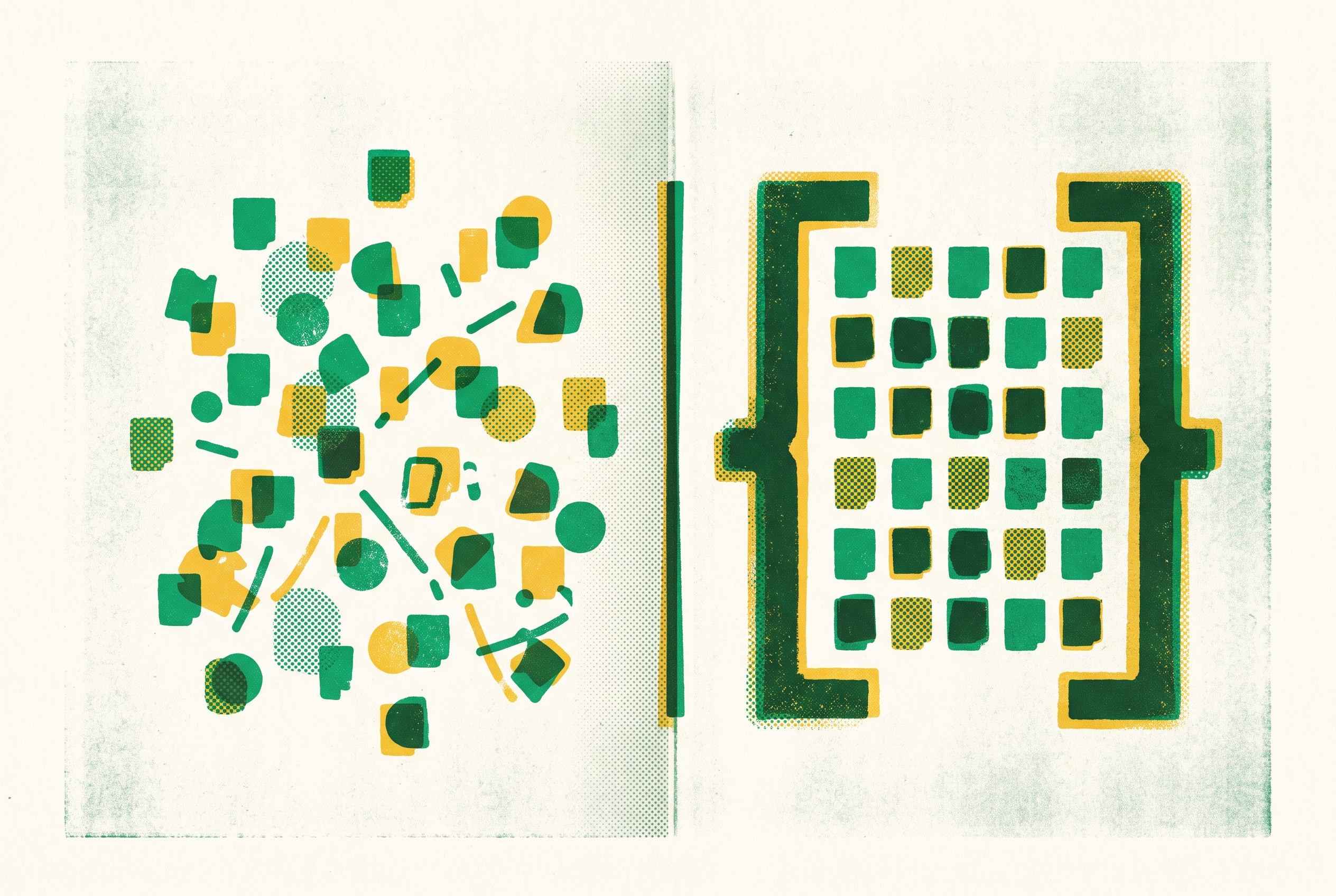 Cover illustration for “Freelance vs. Managed Service Models in Service Marketplaces”