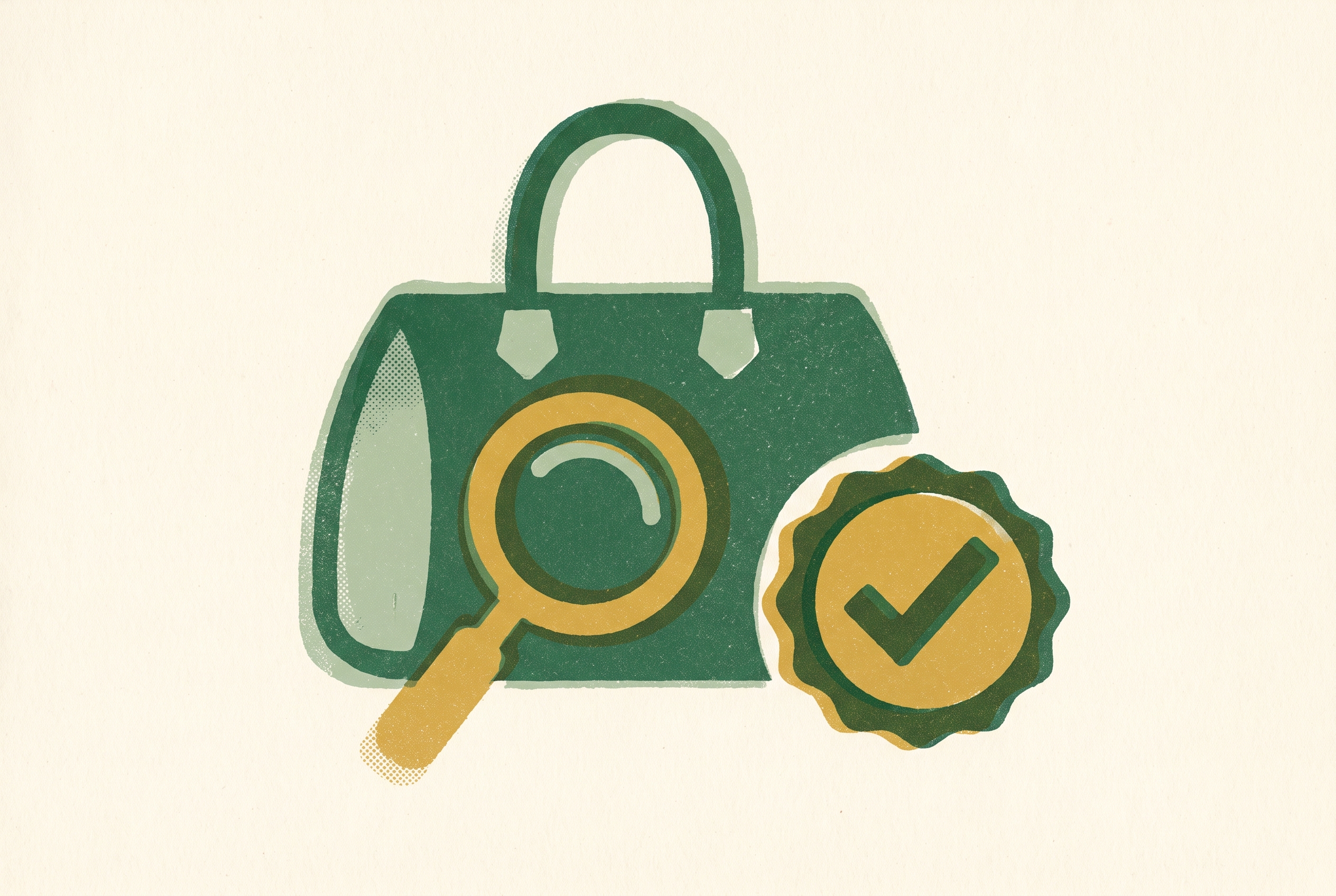 Cover illustration for “Authenticity Verification Methods in Luxury Recommerce”