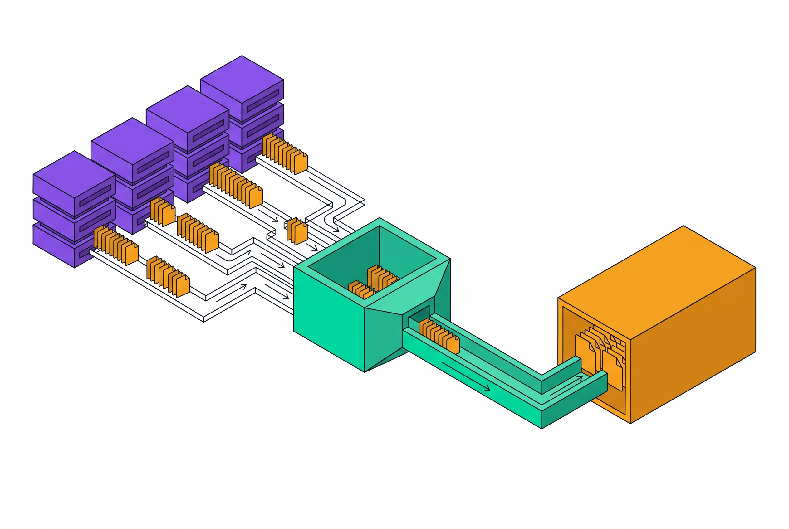 Cover illustration for “Structured Logging Pipelines From Application to S3 With Fluent Bit”