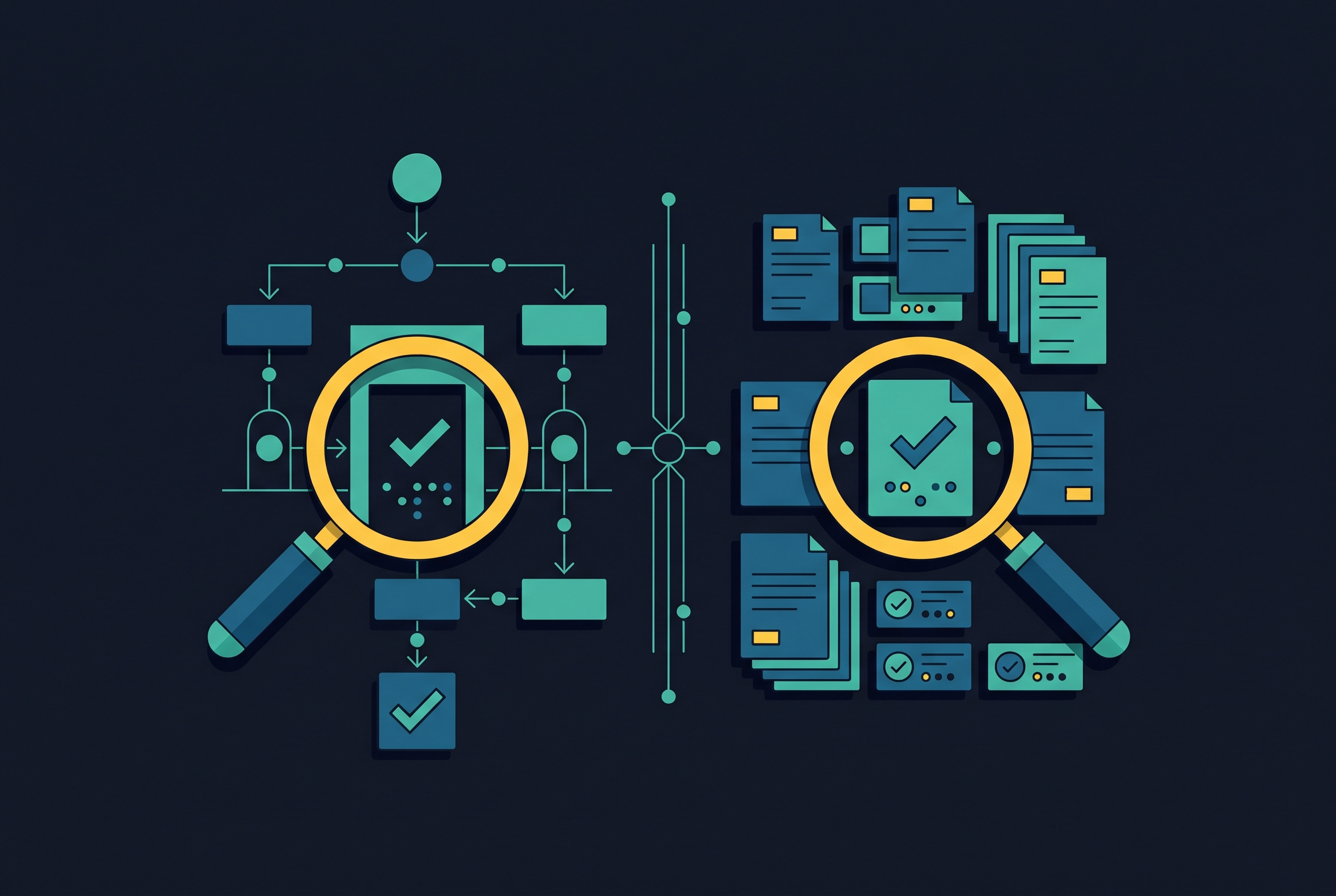 Cover illustration for “Test of Controls vs Test of Details in Compliance Audits”