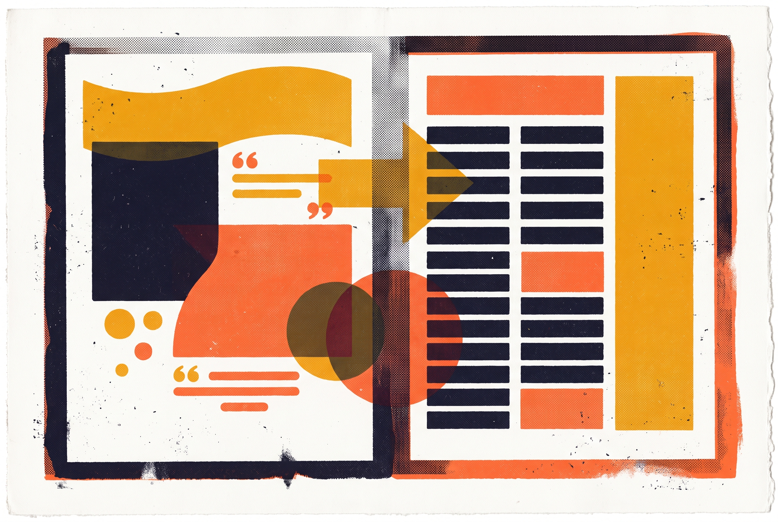 Cover illustration for “Editorial vs Article Format in Content Marketing”
